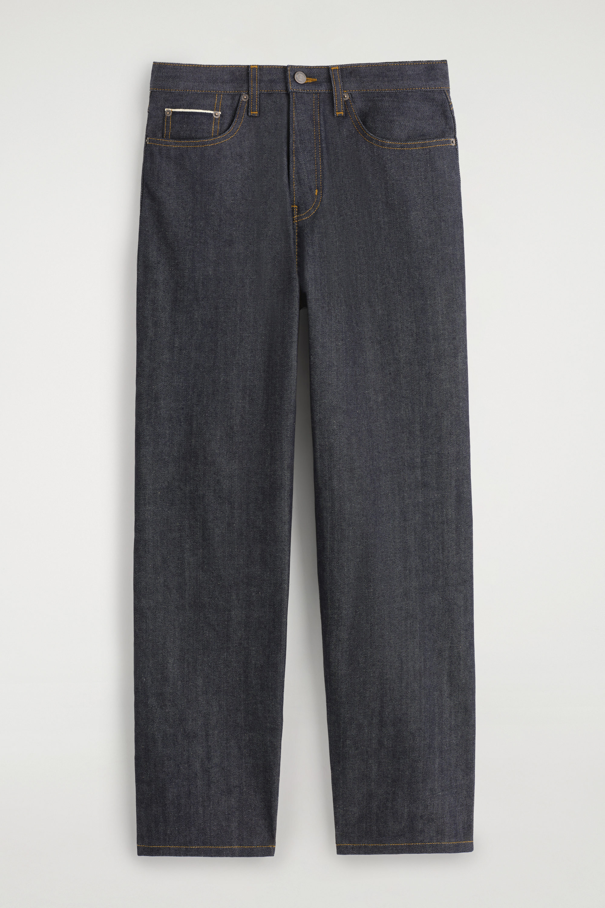新品未使用　COS DENIM PANTS DOME DOME STRAIGHT-LEG JEANS - BLACK | COS