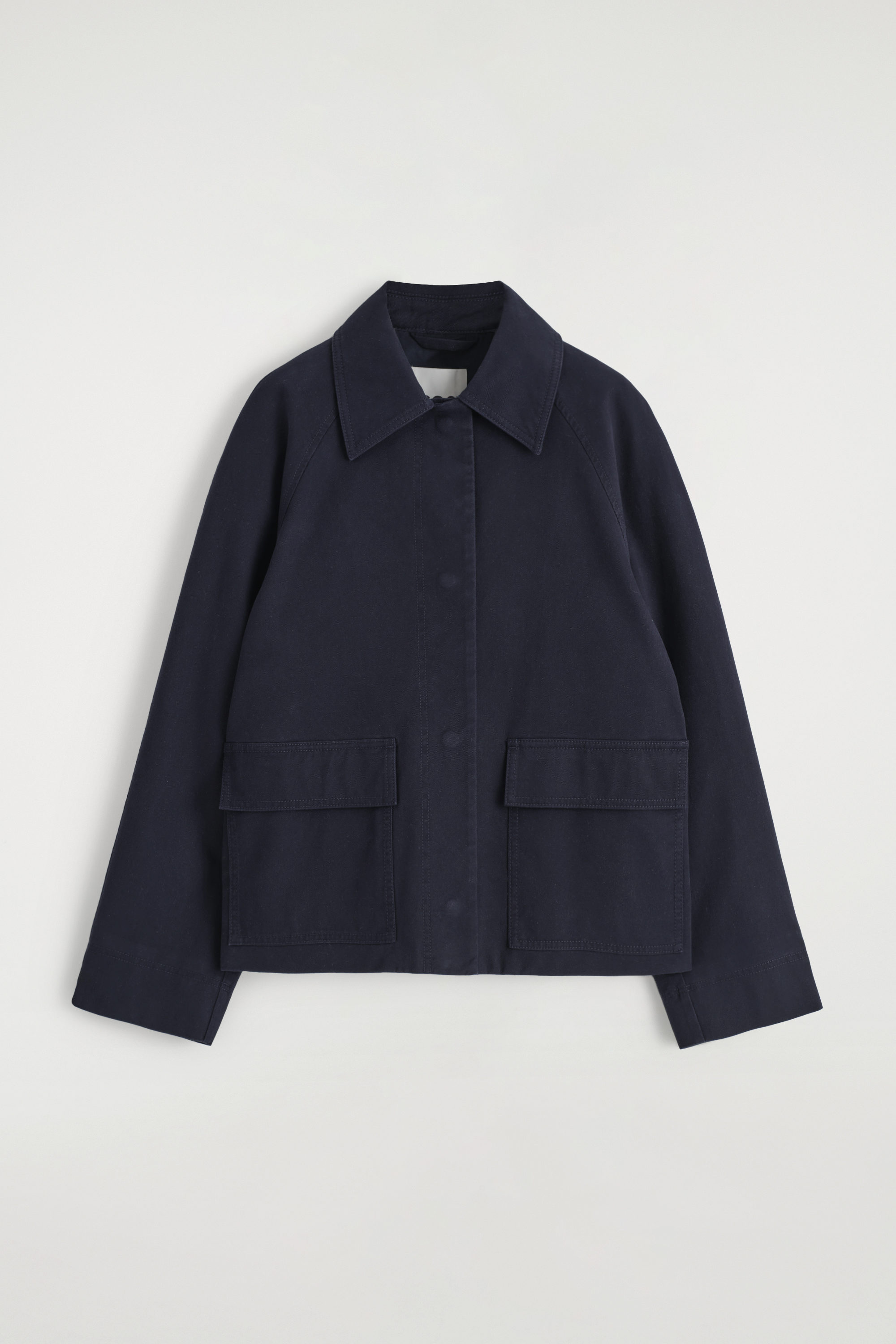 新品 COS ジャケットCROPPED TWILL ZIP-UP JACKET CROPPED TWILL ZIP-UP JACKET