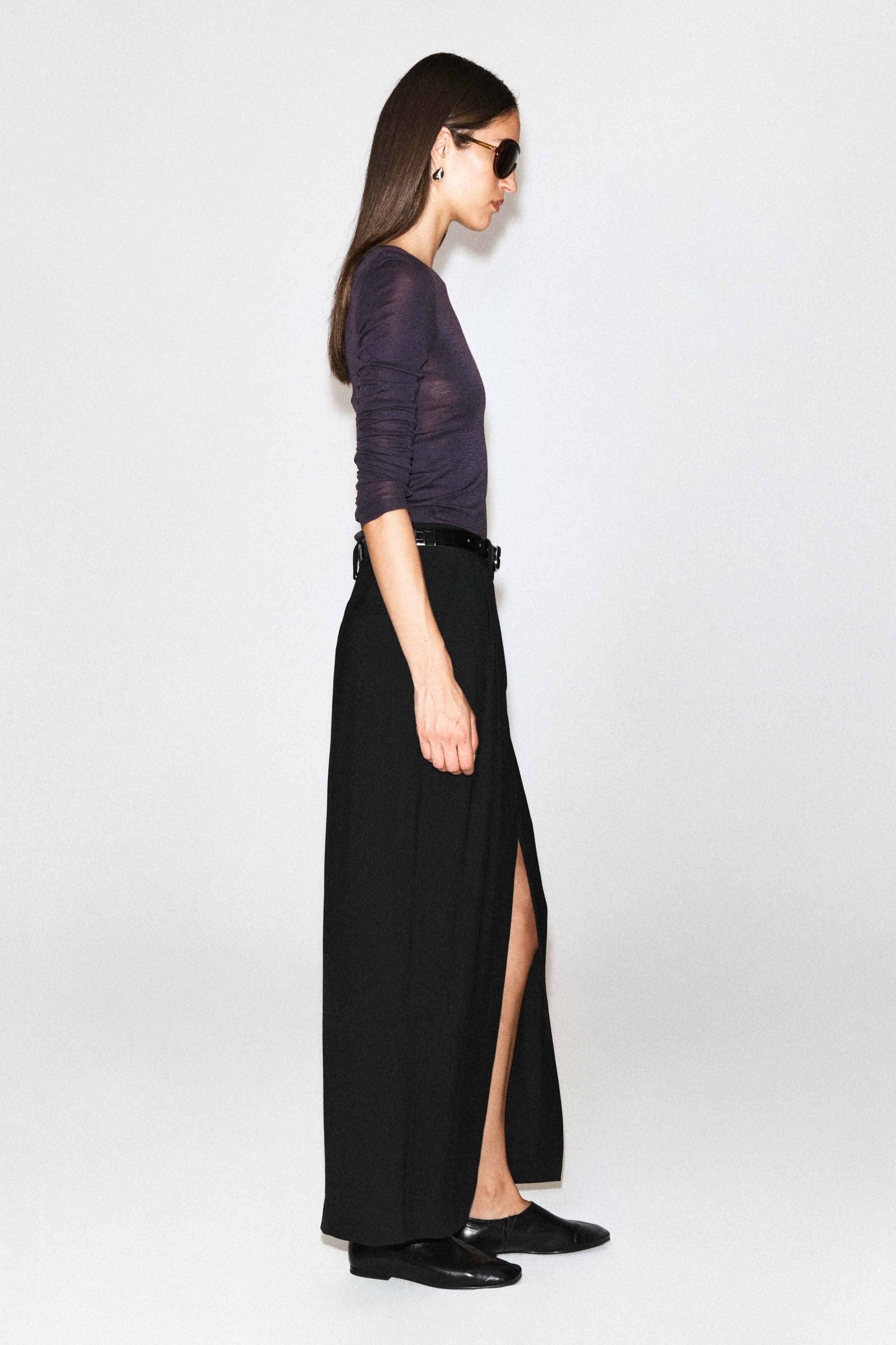 SLIM MERINO WOOL TOP - thumbnail 10