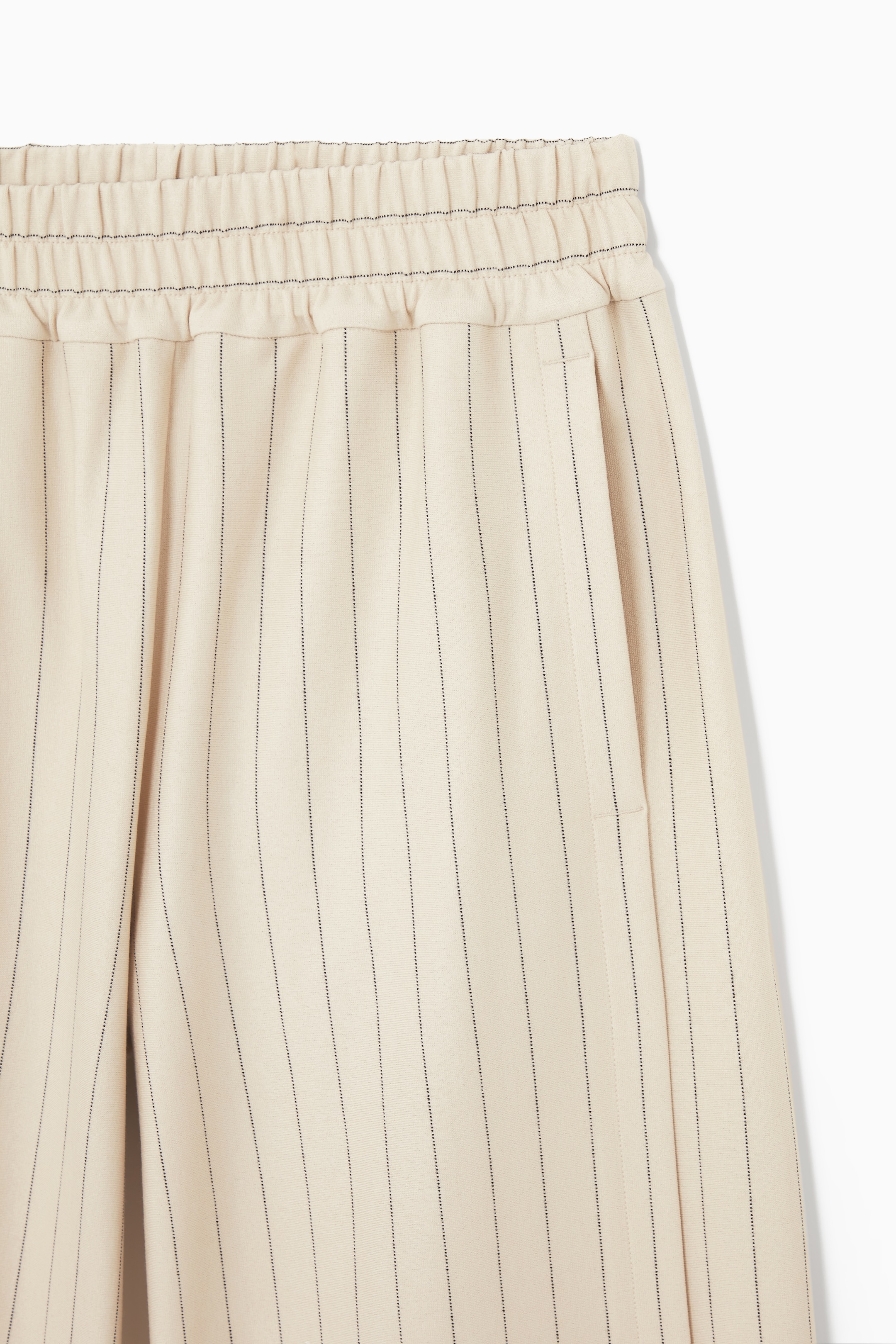 View larger image: PINSTRIPED STRAIGHT-LEG TROUSERS - CREAM / PINSTRIPED - Ladies | H&M GB 2