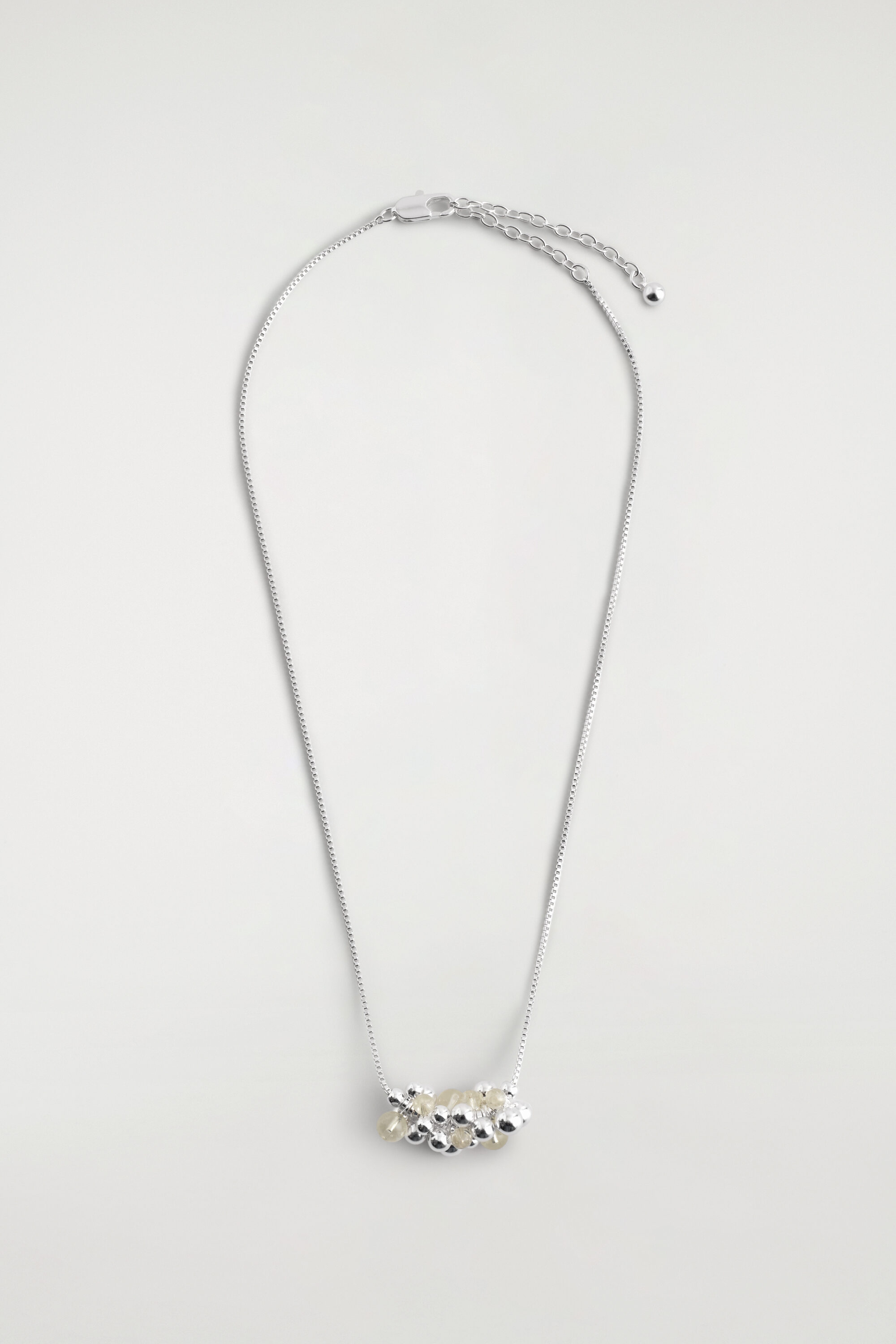 CLUSTERED BEADED NECKLACE - thumbnail 2
