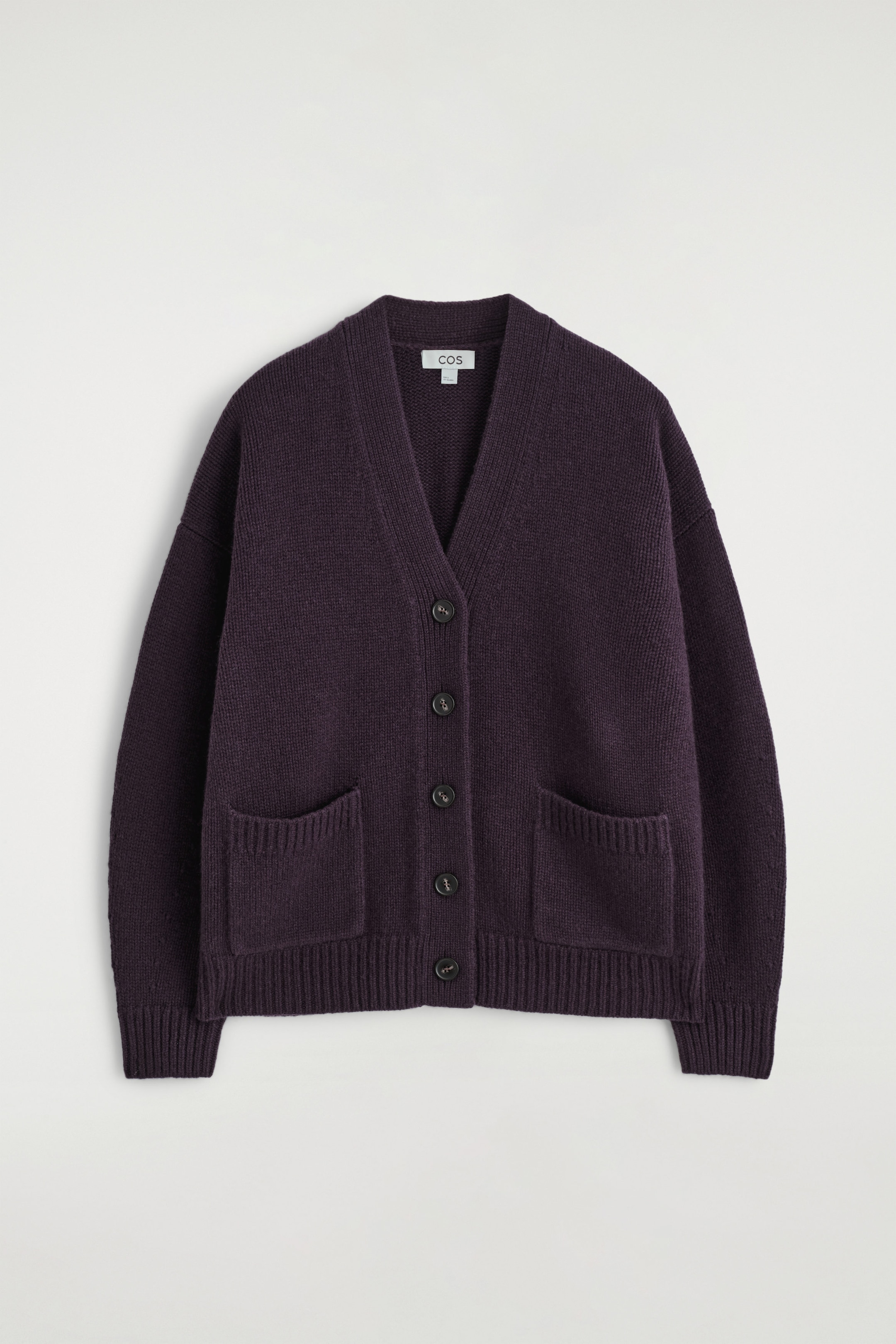 OVERSIZED CASHMERE-BLEND CARDIGAN
