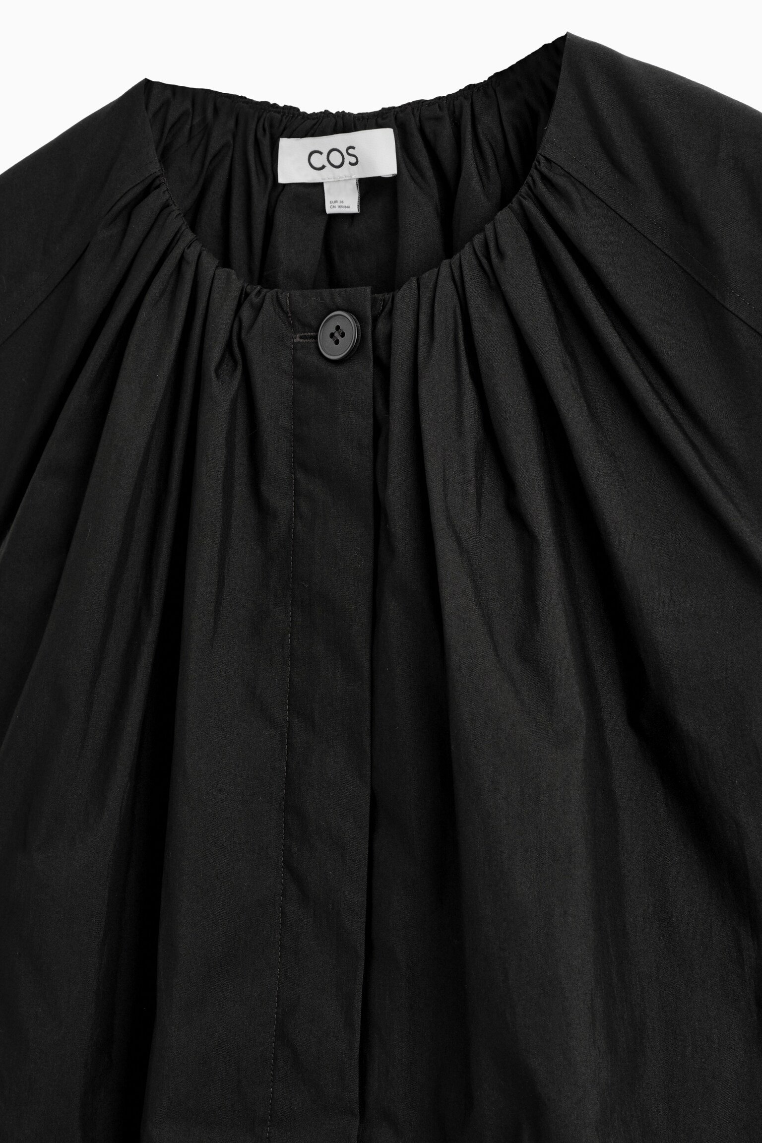 ROBE MIDI À OURLET BULLE - VERT FONCÉ/GRIS - 6