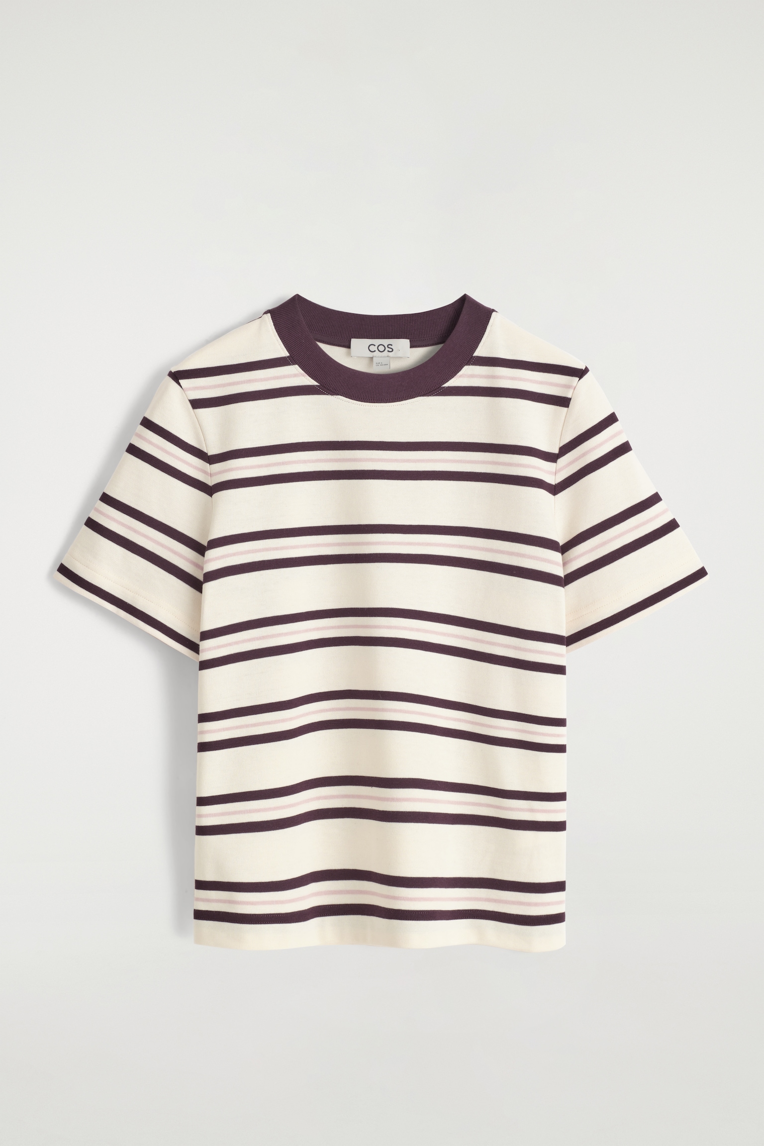 T-SHIRT REGULAR ÉLÉGANT - BLANC / BORDEAUX / RAYURES/Noir/GRIS ANTHRACITE CHINÉ/BEIGE CLAIR/ROSE / MARINE/KAKI/BLEU MARINE/BLEU MARINE / BLANC / RAYURES/GRIS CHINÉ/BLANC / NOIR/ORANGE / BLANC / RAYURES/BLANC/BLEU COBALT/BLEU MARINE / RAYURES/KAKI/Blanc cassé / Noir/NOIR / VERT / RAYURES/BLANC / NOIR / RAYÉ/ROUGE/BLEU - 2