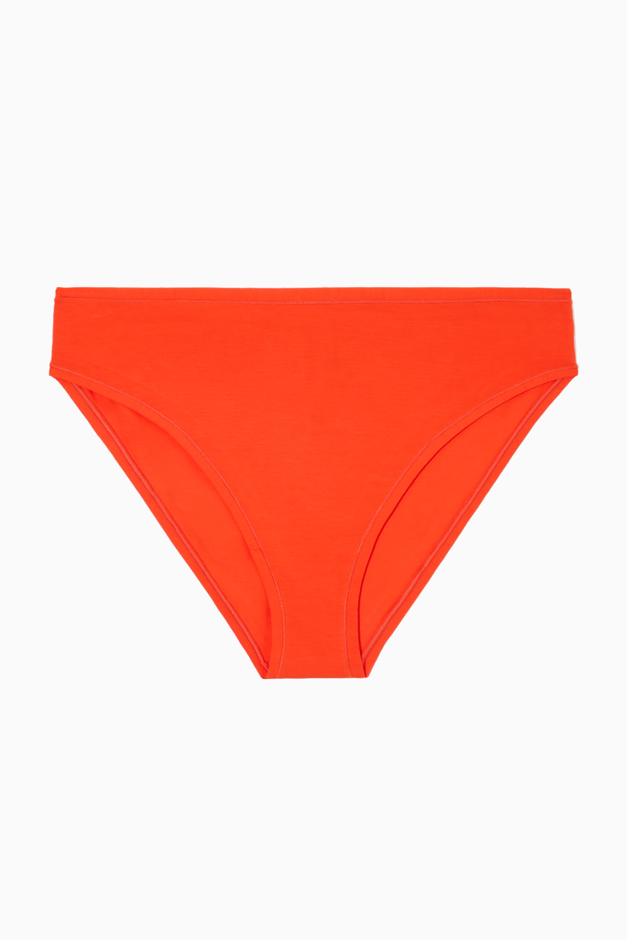 Visa större bild: TROSOR MED HÖG MIDJA - KLARORANGE - DAM | H&M SE 1