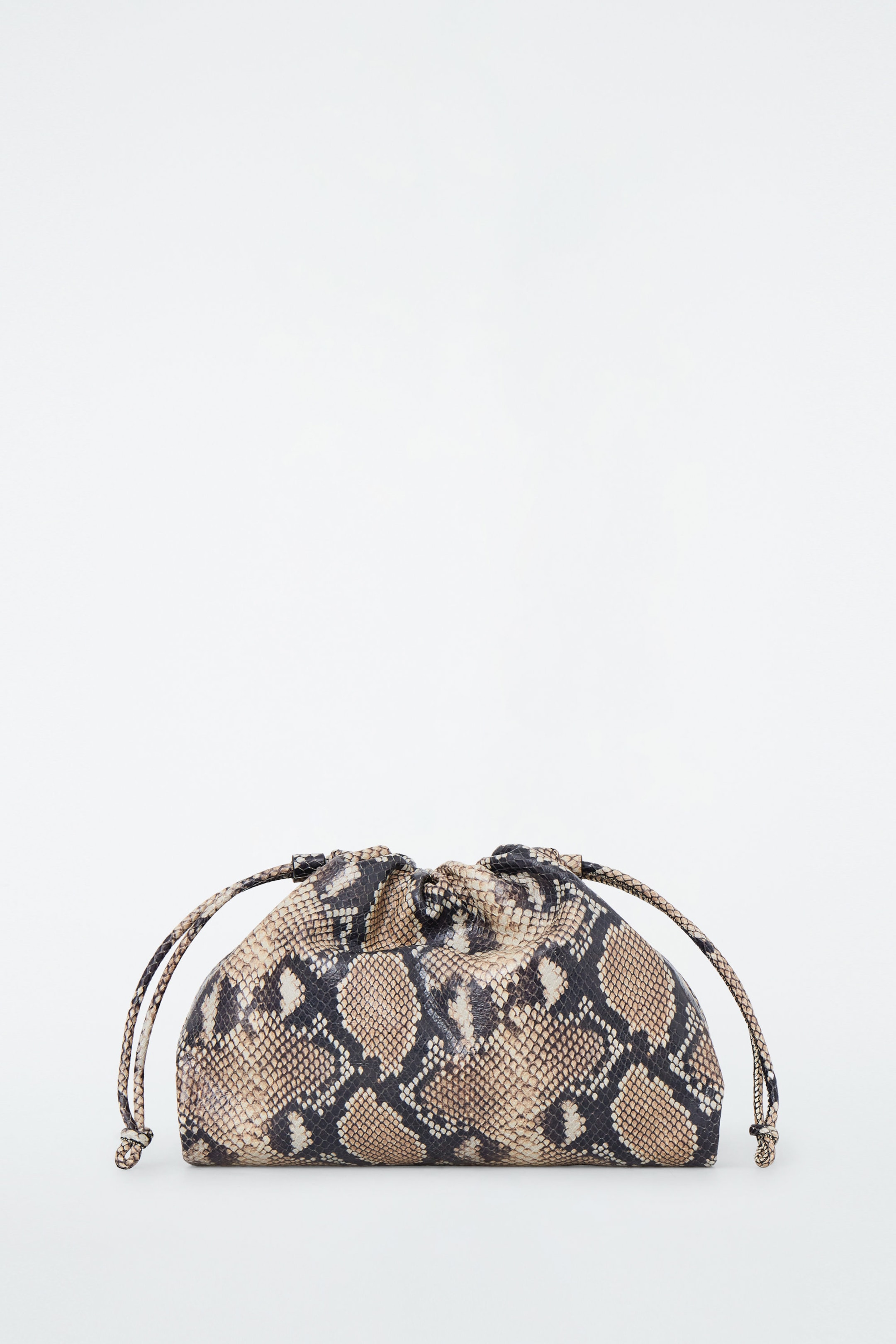 MINI CAVATELLI CLUTCH BAG - LEATHER