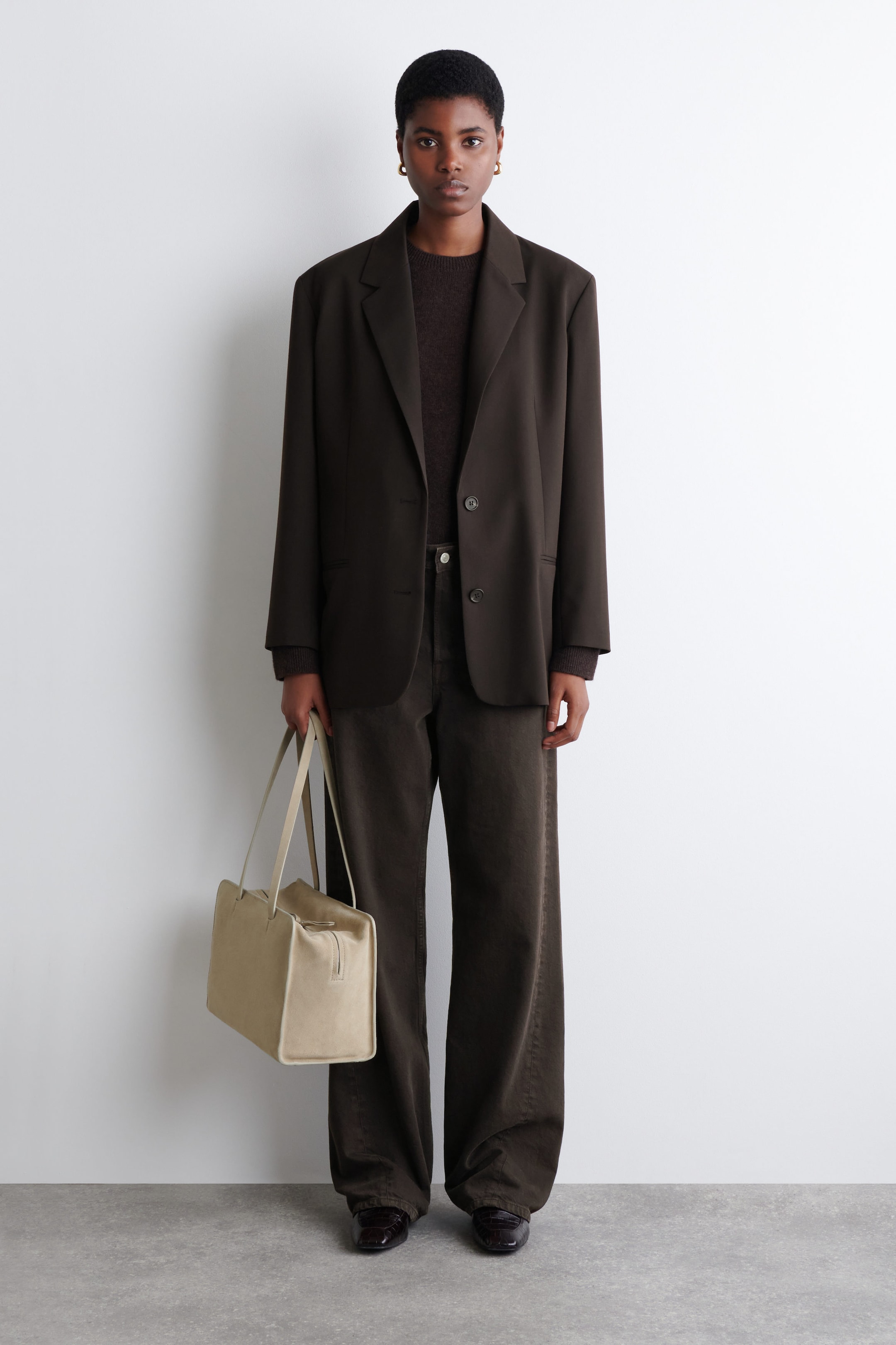 MARAIS BOWLING BAG - SUEDE