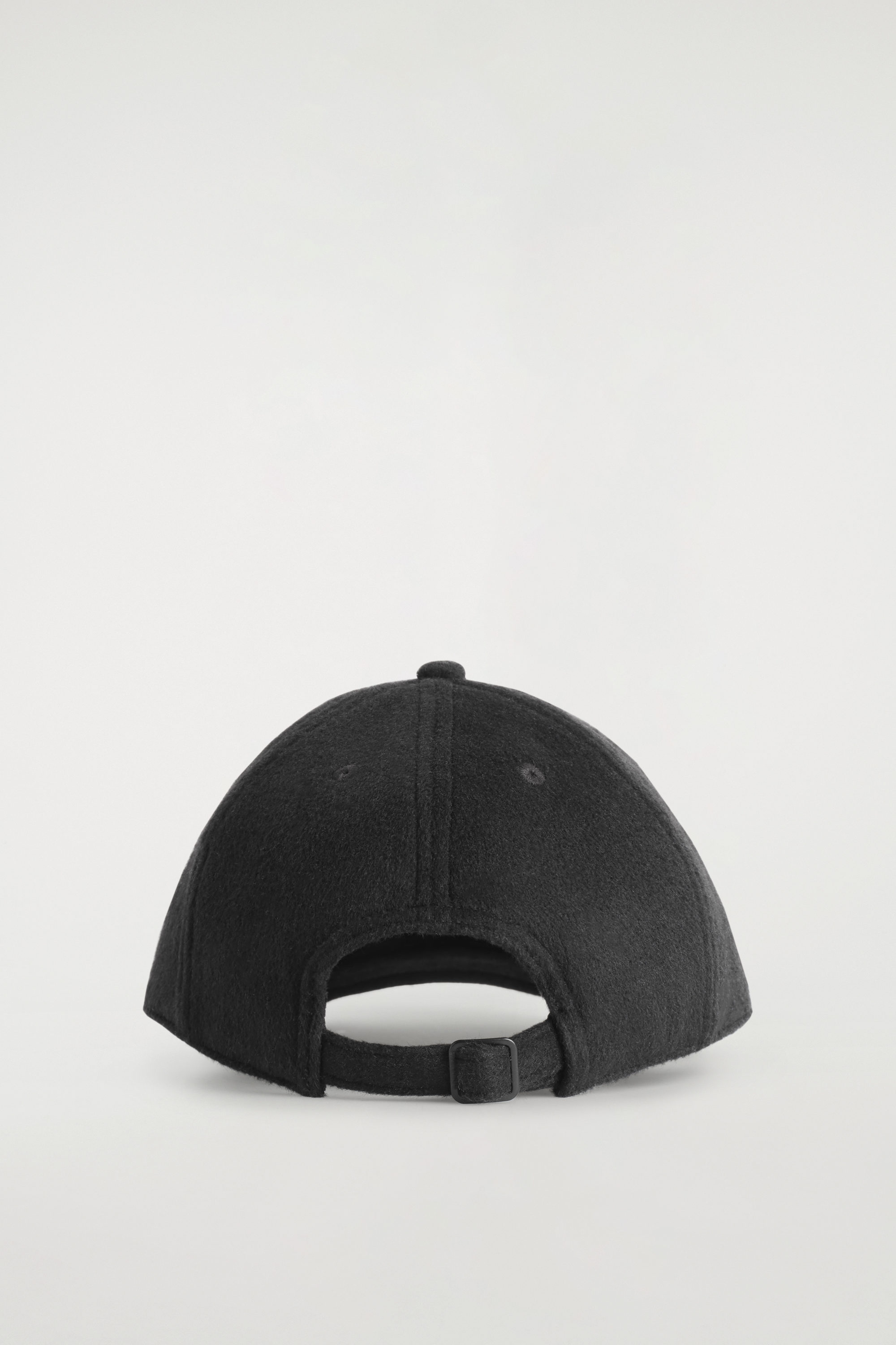 WOOL-BLEND BASEBALL CAP - BLACK | COS US