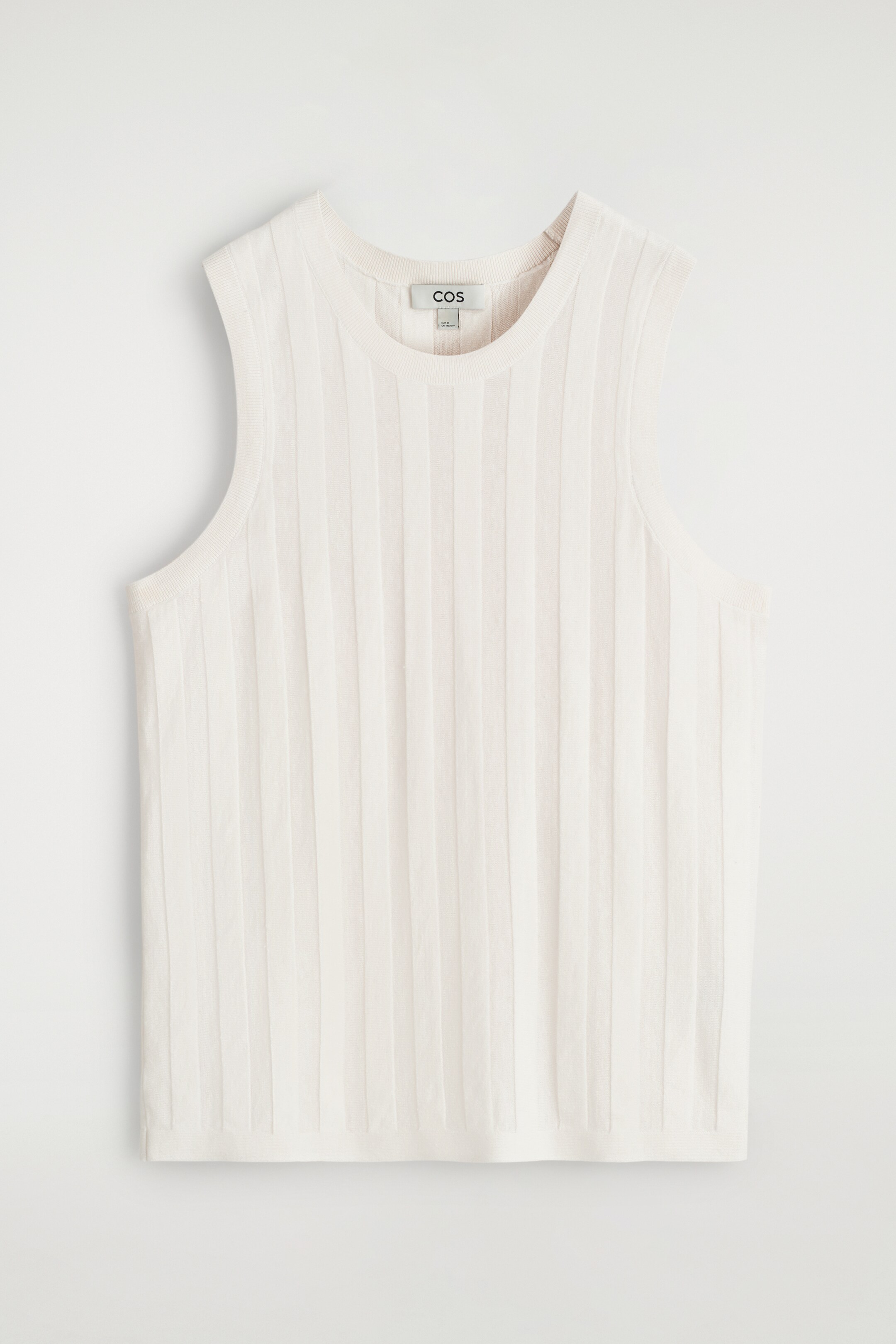 Ingrandisci l'immagine: STRIPED KNITTED LINEN TANK TOP - WHITE - UOMO | H&M CH 5