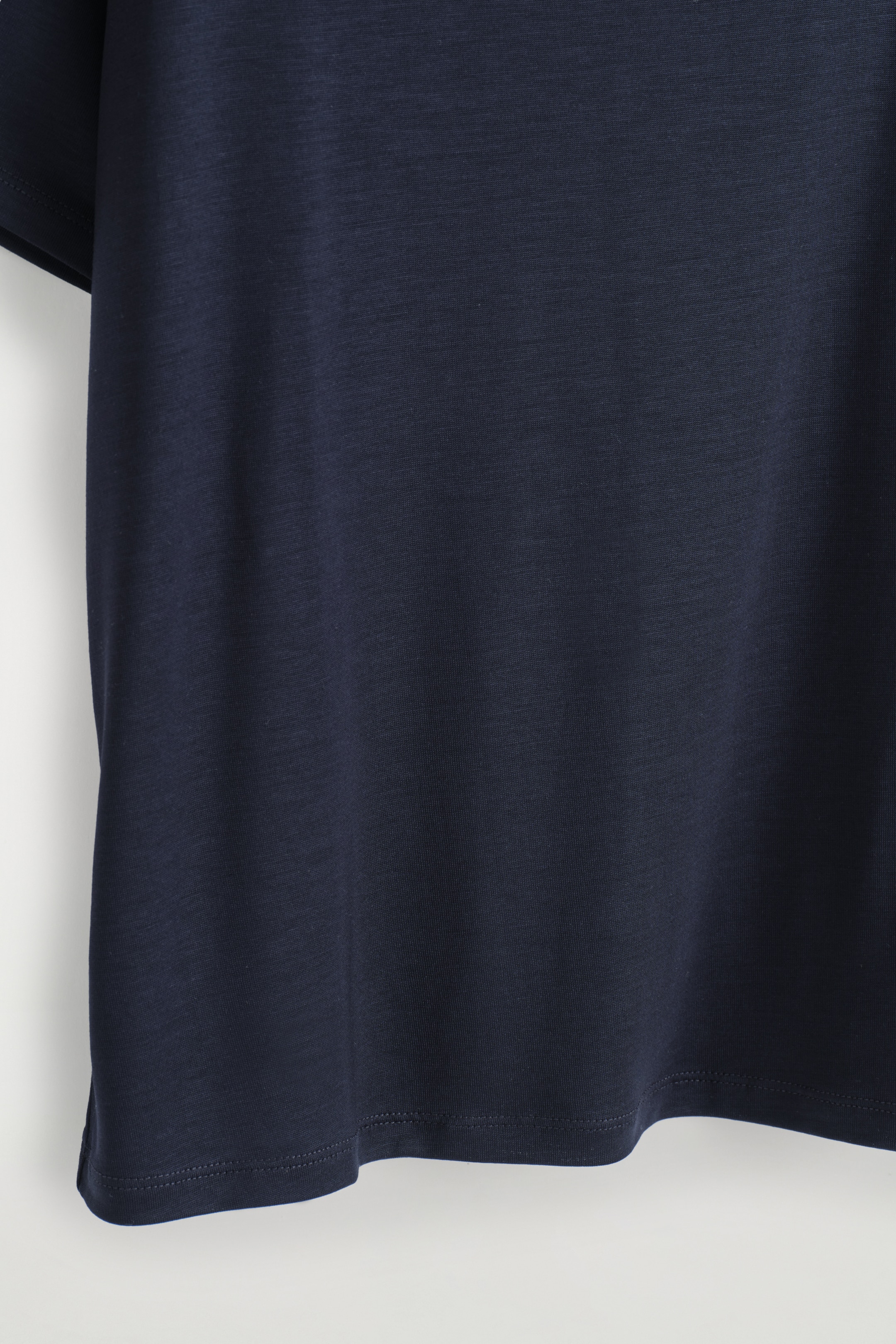 Grösseres Bild ansehen: LOCKERES T-SHIRT MIT TIEFEM AUSSCHNITT - NAVYBLAU - DAMEN | H&M CH 8
