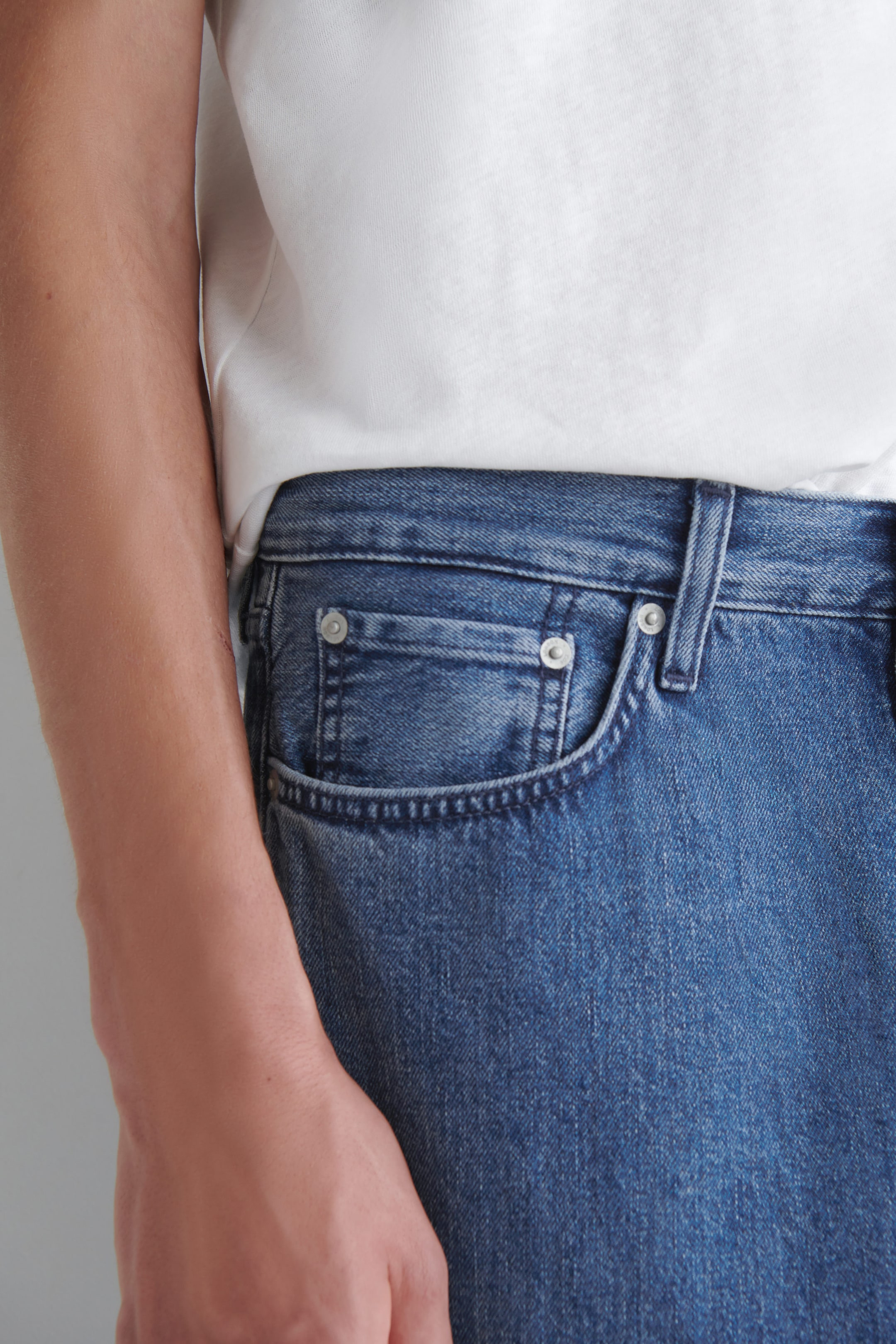 DOME STRAIGHT-LEG JEANS