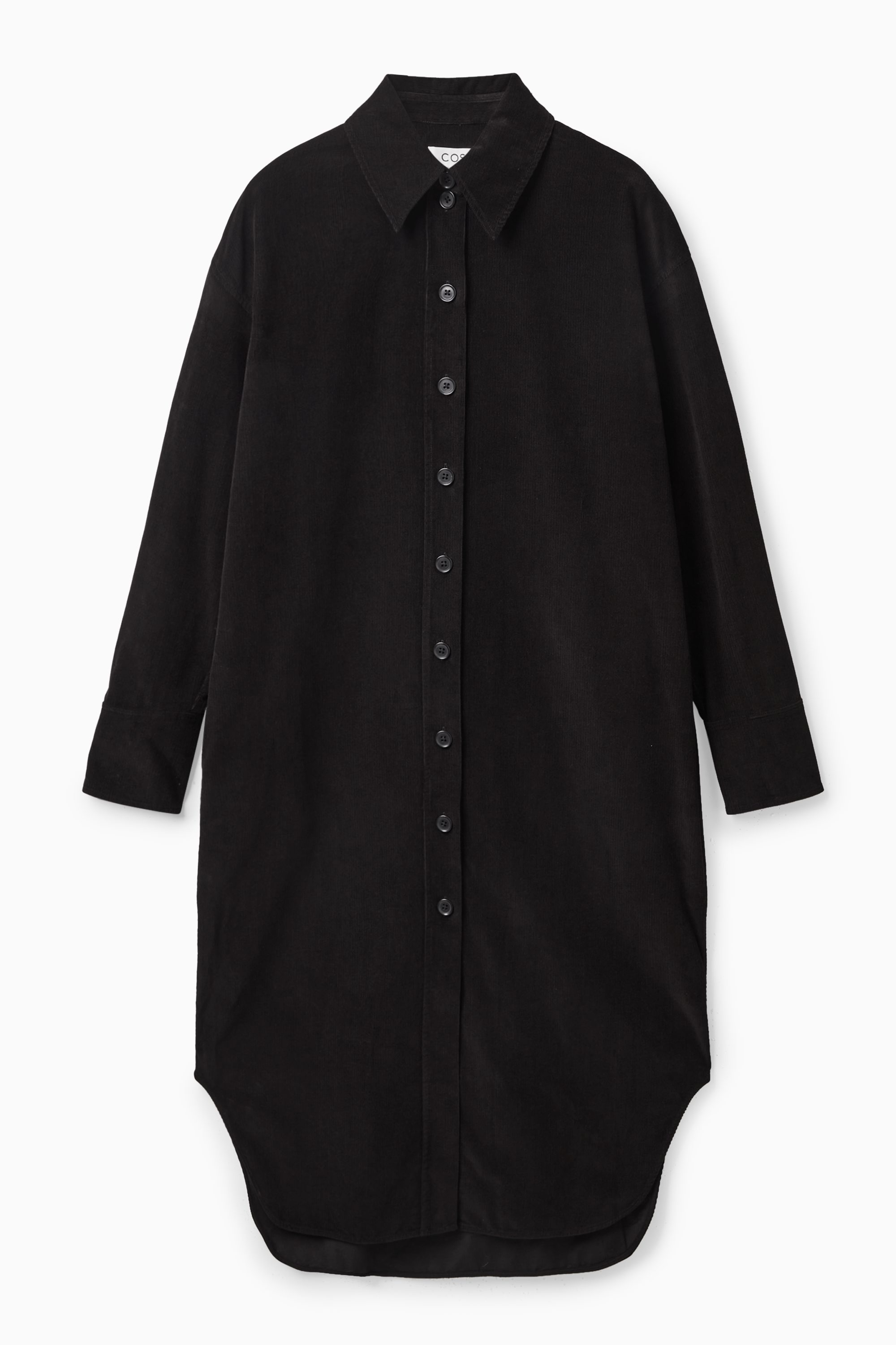 ワンピース YUSE CORDUROY UNBALANCE CUT OUT SHIRT DRESS 4BMM007 YUSE CORDUROY UNBALANCE CUT OUT SHIRT DRESS 4BMM007