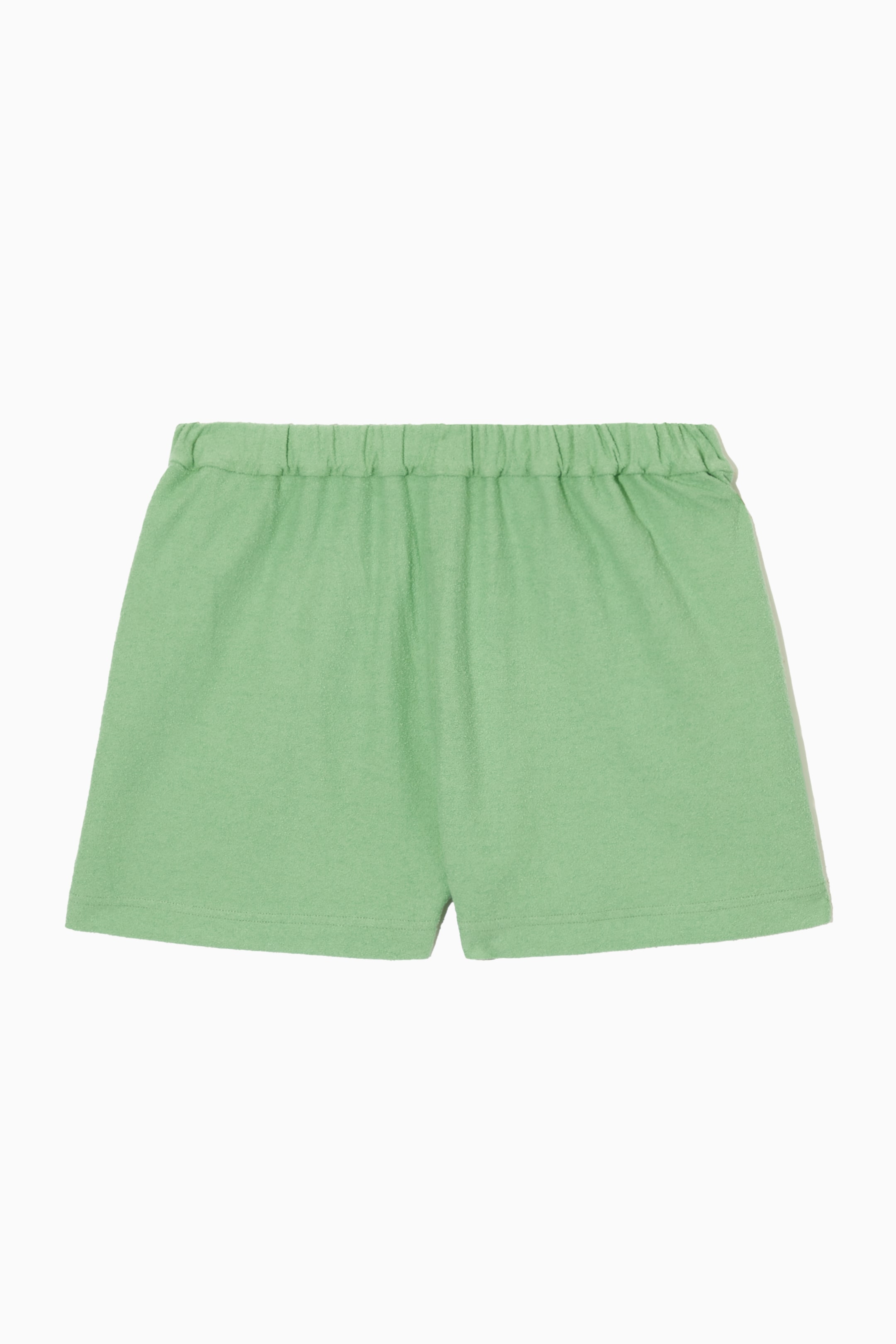 View larger image: BOUCLÉ SHORTS - LIGHT GREEN - Ladies | H&M GB 1