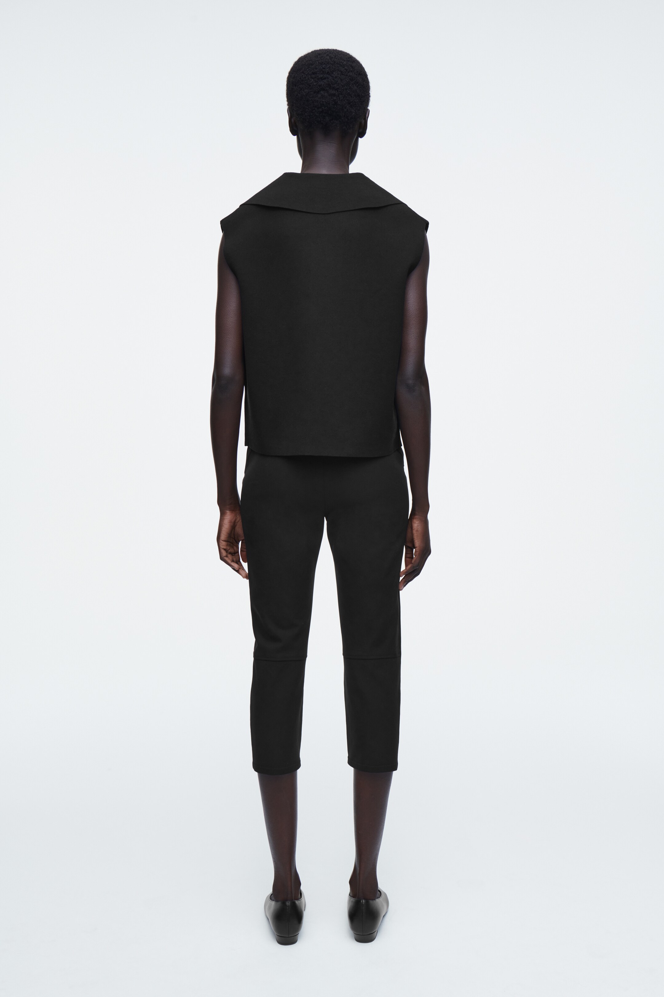 Agrandir l'image: PANTALON CAPRI SLIM - NOIR - FEMME | H&M FR 3