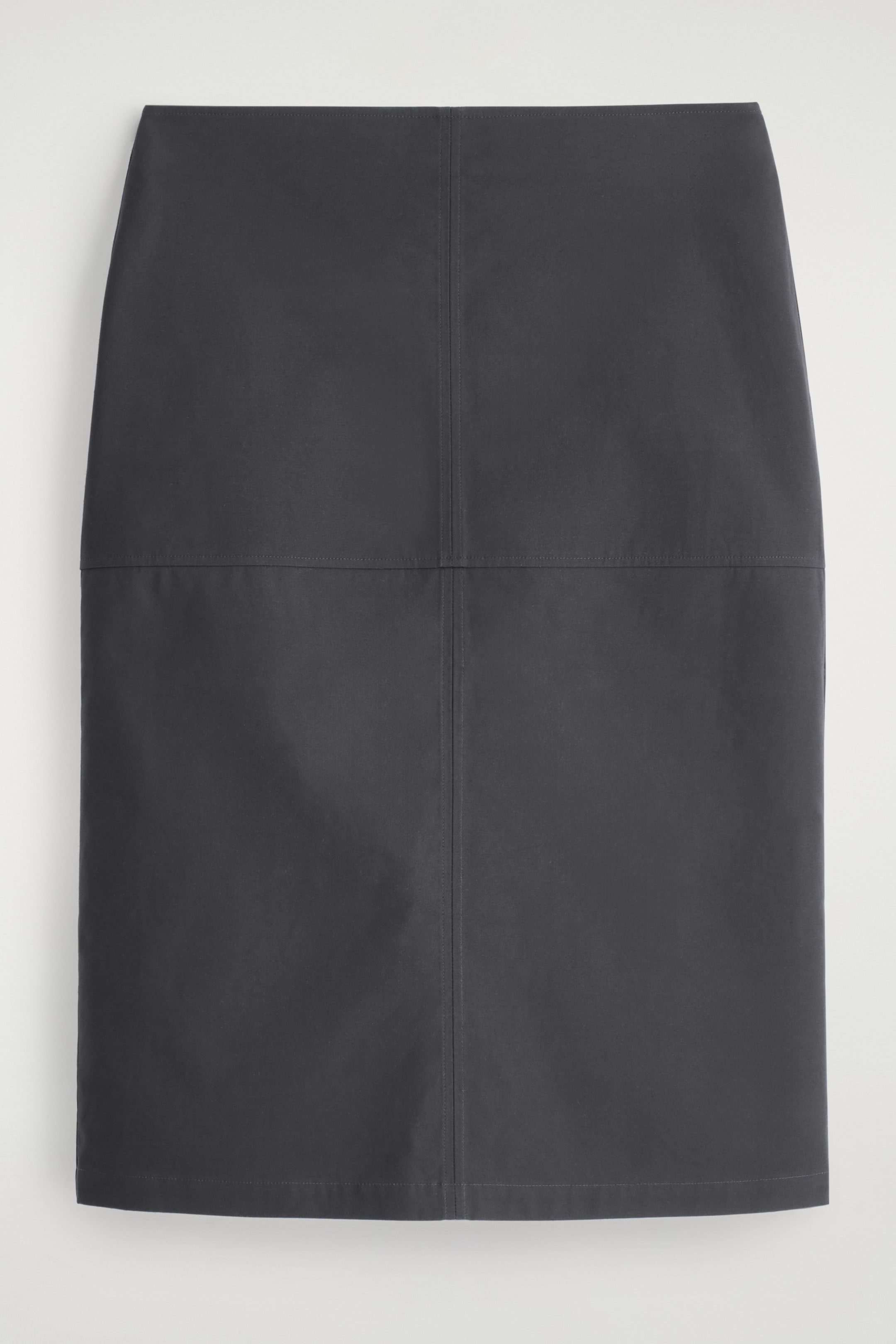 Ver imagen más grande: FALDA DE TUBO DE ALGODÓN - GRIS - MUJER | H&M ES 5