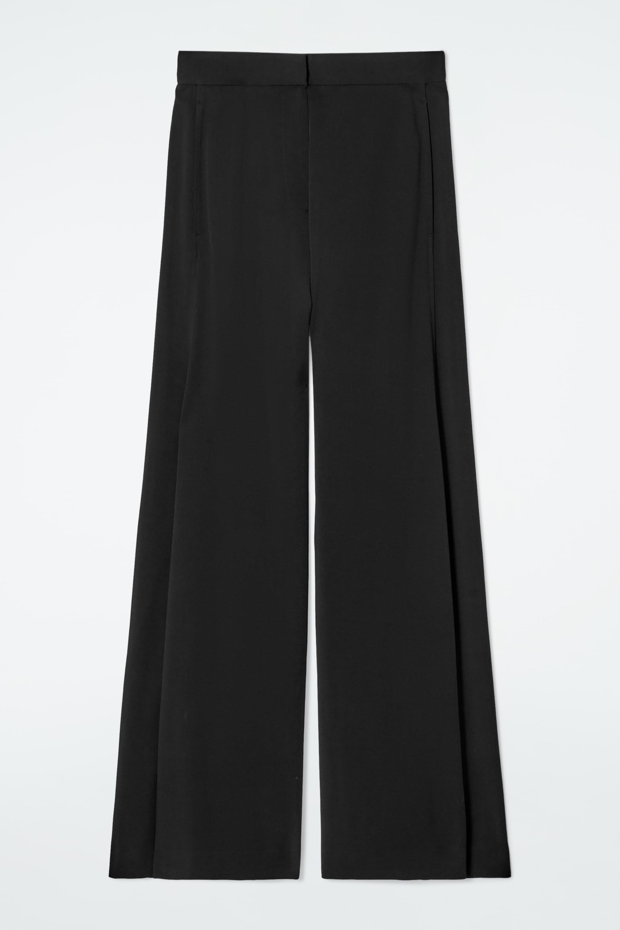 Ver imagem maior: FLUID WIDE-LEG TROUSERS - PRETO - SENHORA | H&M PT 1