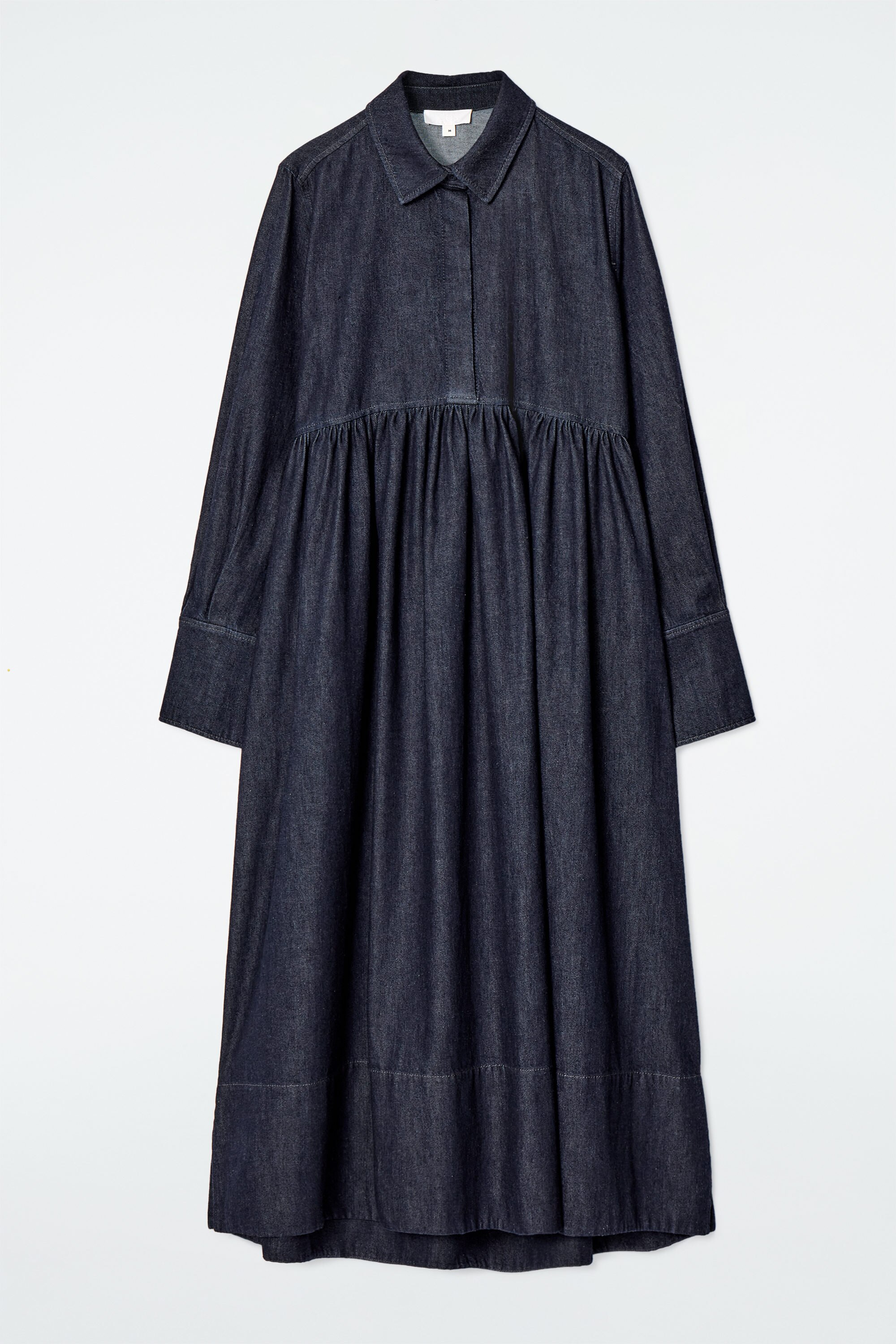 ジャケット・アウター I LINE DENIM SHIRT DRESS H39e32e63acff4865a6e2f279b43f1
