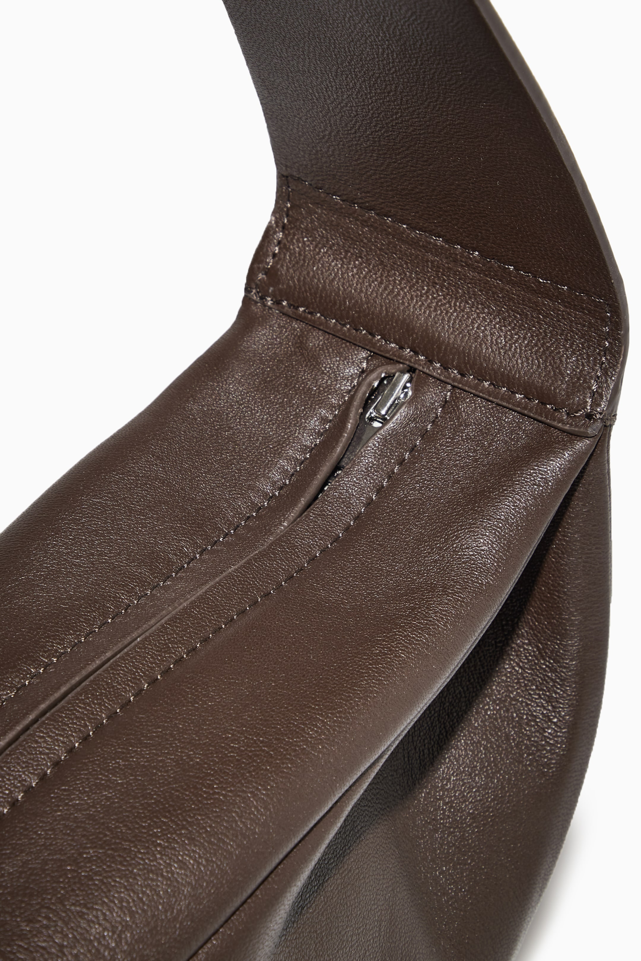 Se større billede: SWING CROSSBODY-TASKE – LÆDER - BROWN - DAME | H&M DK 5