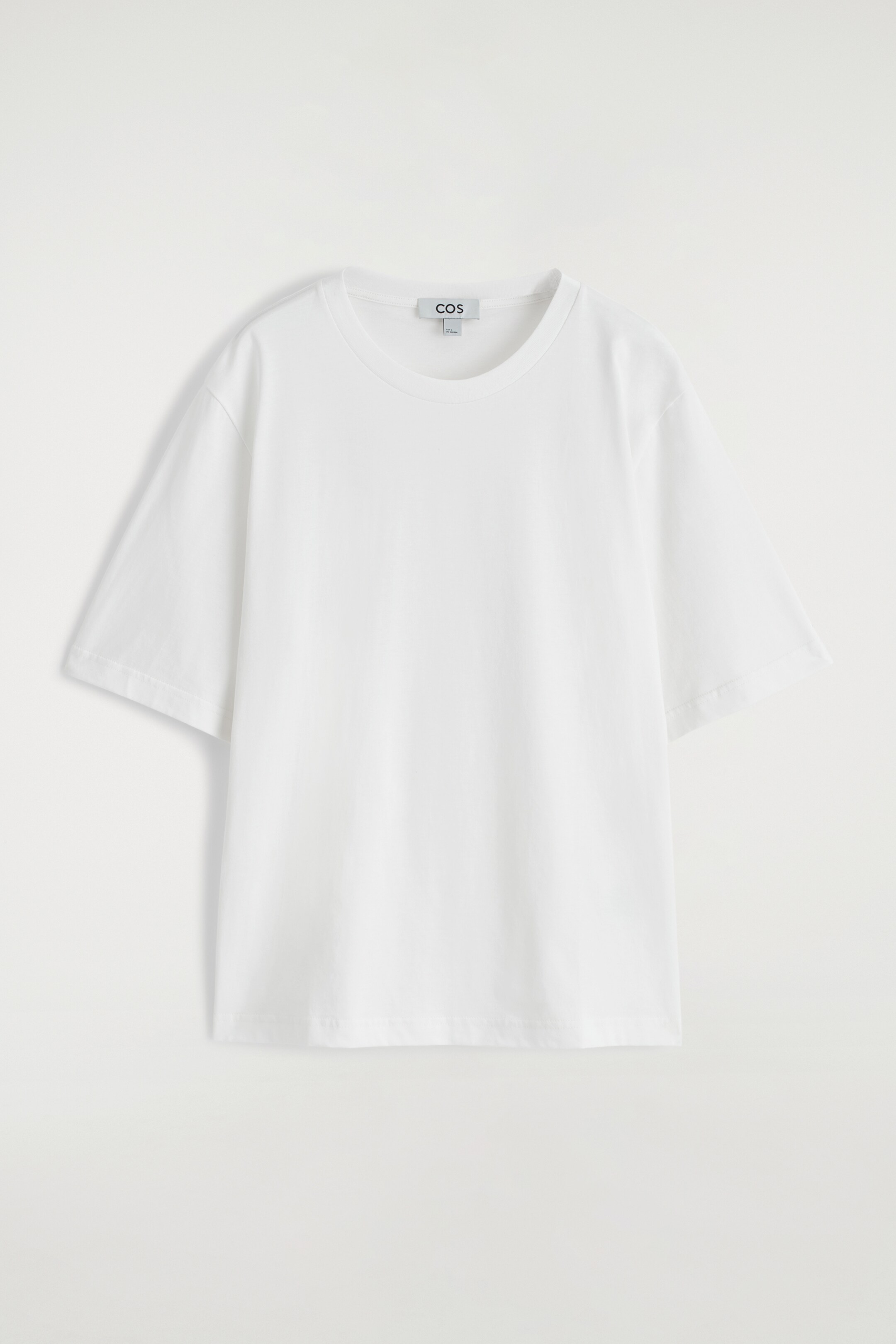 View larger image: RELAXED COTTON T-SHIRT - WHITE - Ladies | H&M GB 4