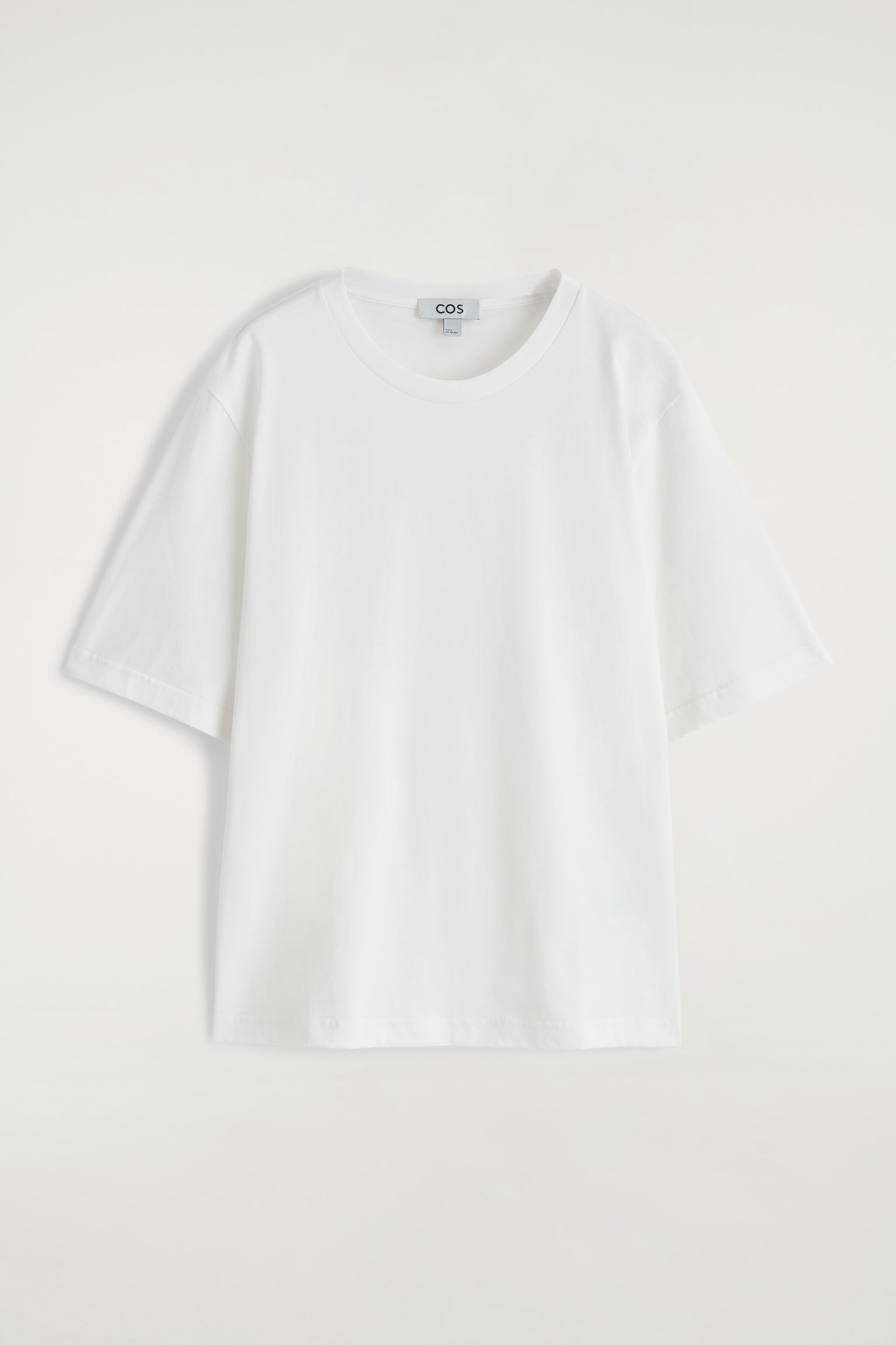 RELAXED COTTON T-SHIRT - WHITE/BUTTER YELLOW/NAVY/GREY MÉLANGE - 2