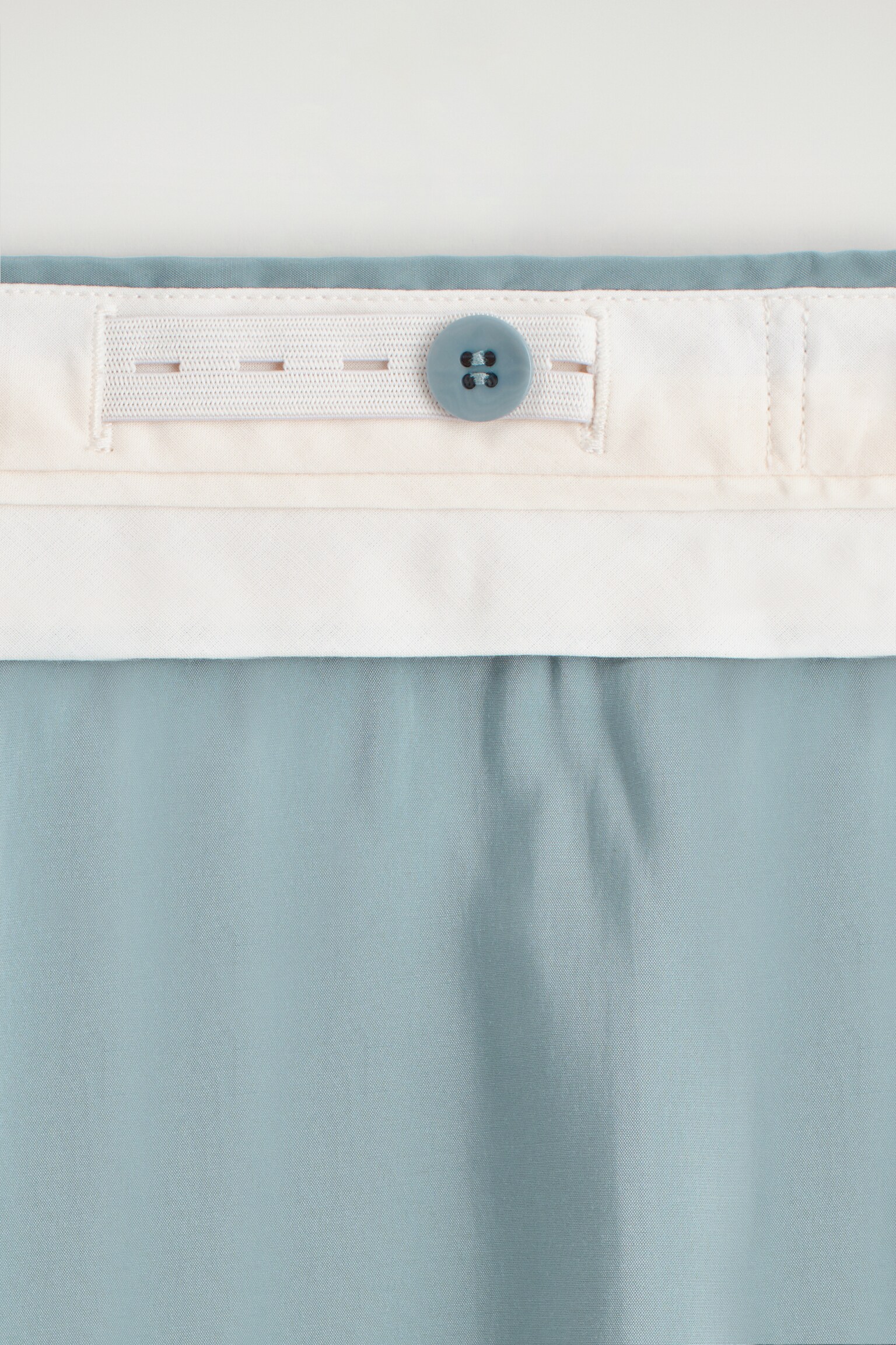 JUPE-CULOTTE FLUIDE À PLIS - BLEU/BEIGE - 5
