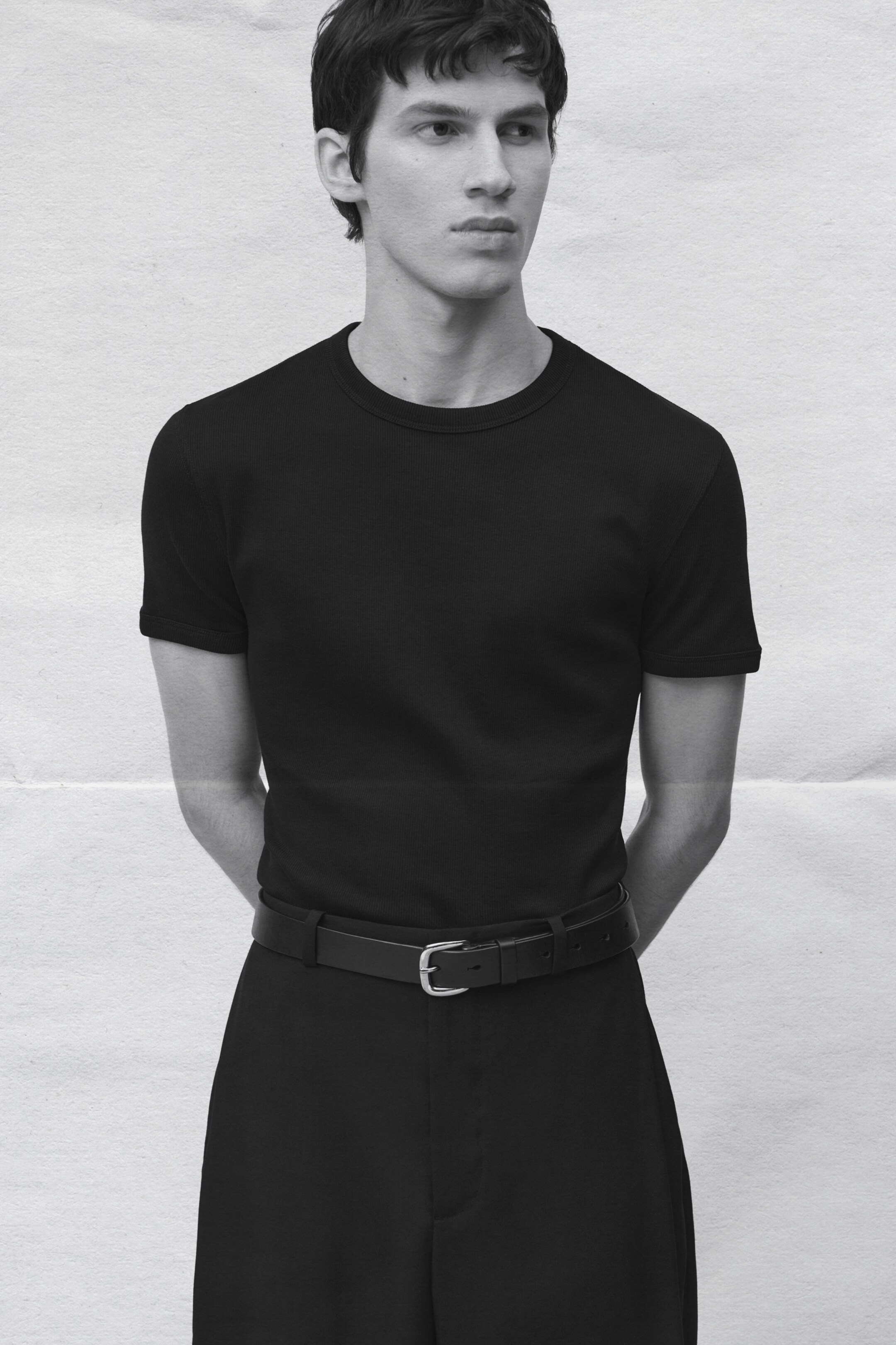 Ver imagen más grande: CAMISETA CANALÉ ALGODÓN SLIM FIT - NEGRO - HOMBRE | H&M ES 5