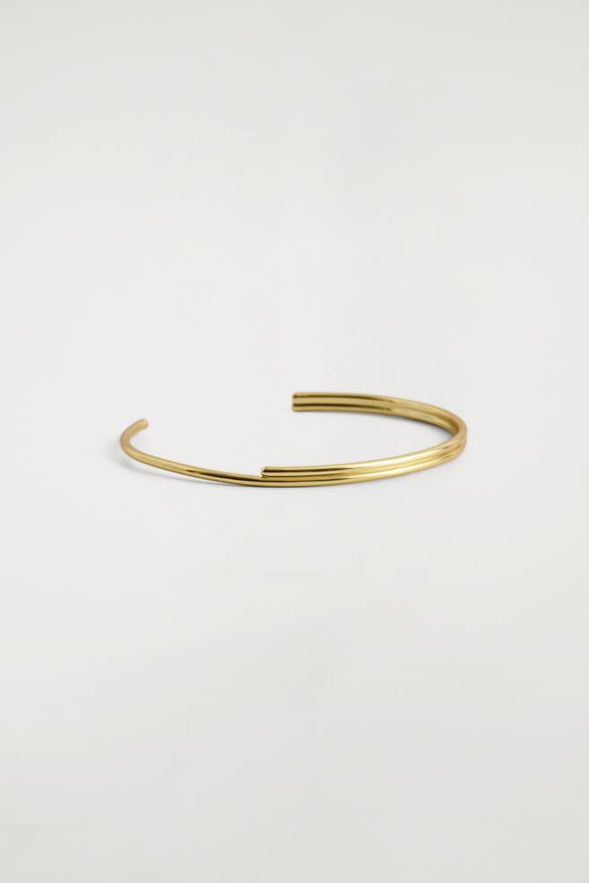 Gestapelde armband - GOUD - 1