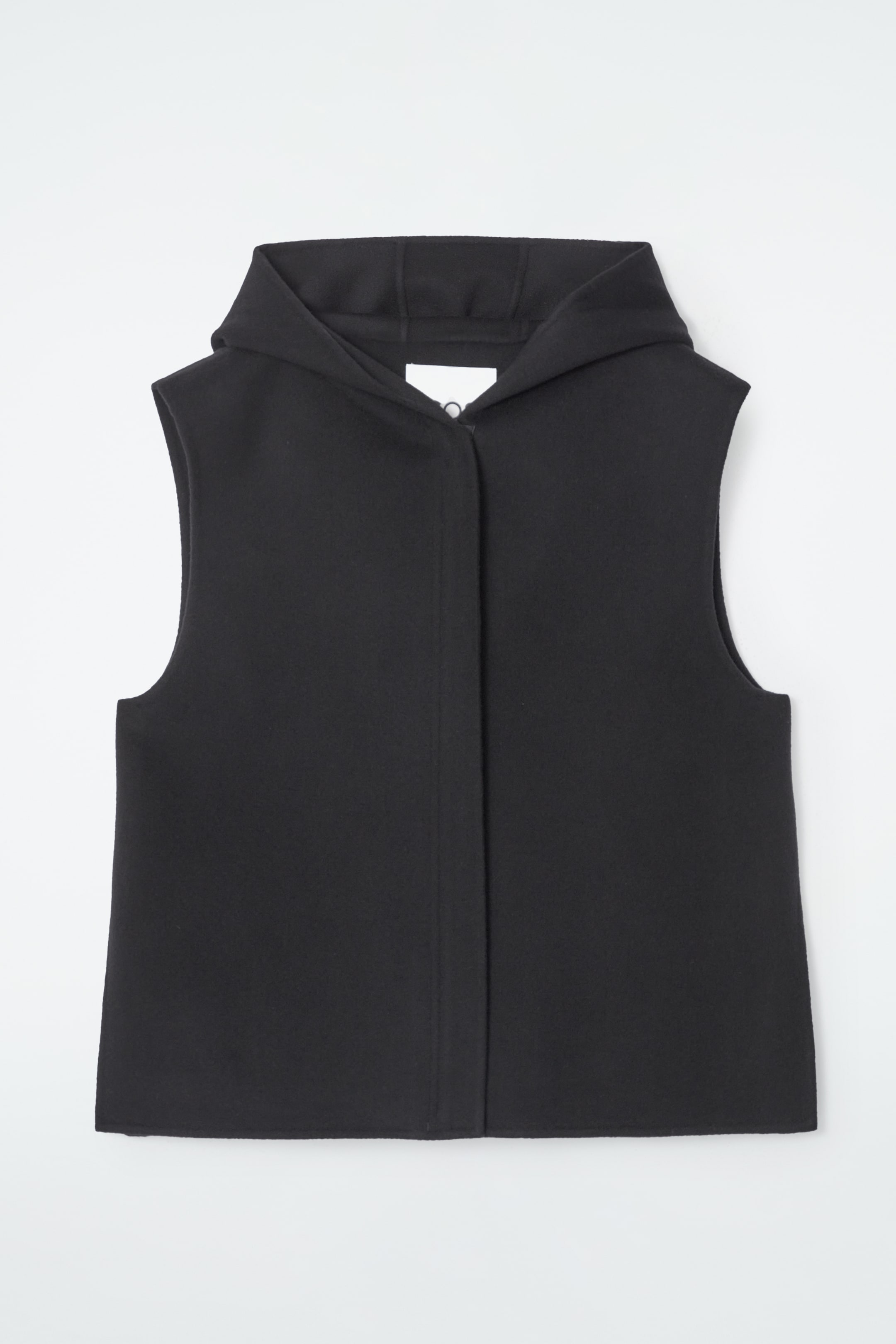 Grösseres Bild ansehen: DOUBLEFACE-WESTE MIT KAPUZE - SCHWARZ - DAMEN | H&M CH 6
