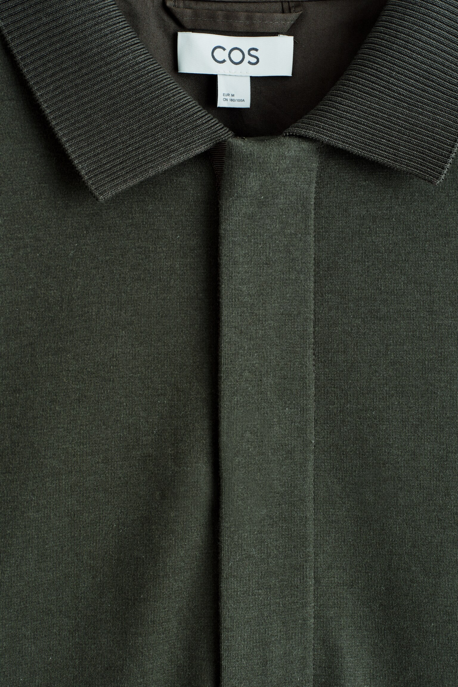 VESTE HARRINGTON EN MAILLE - VERT FONCÉ/BLEU MARINE - 4