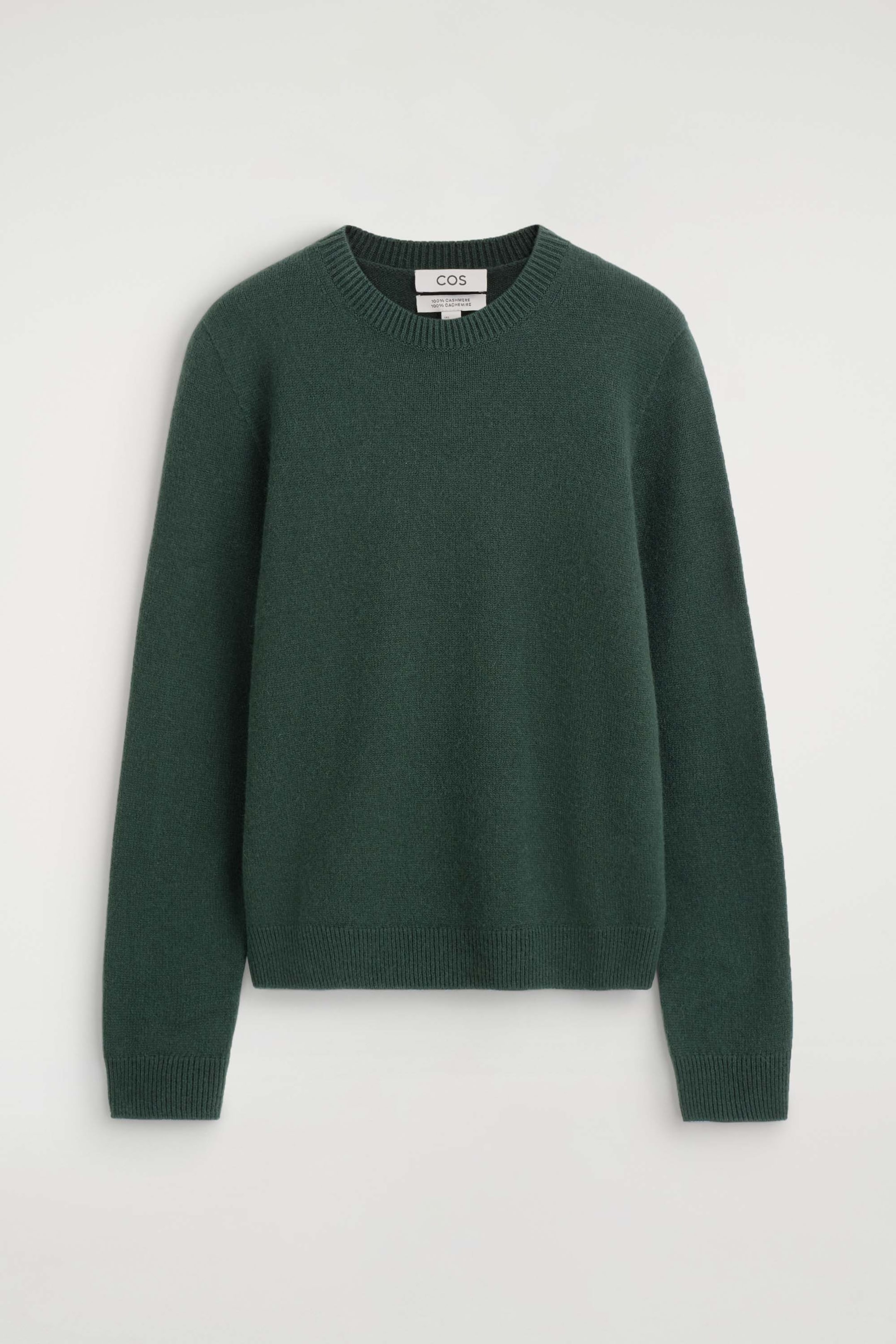 PURE CASHMERE CREW-NECK SWEATER