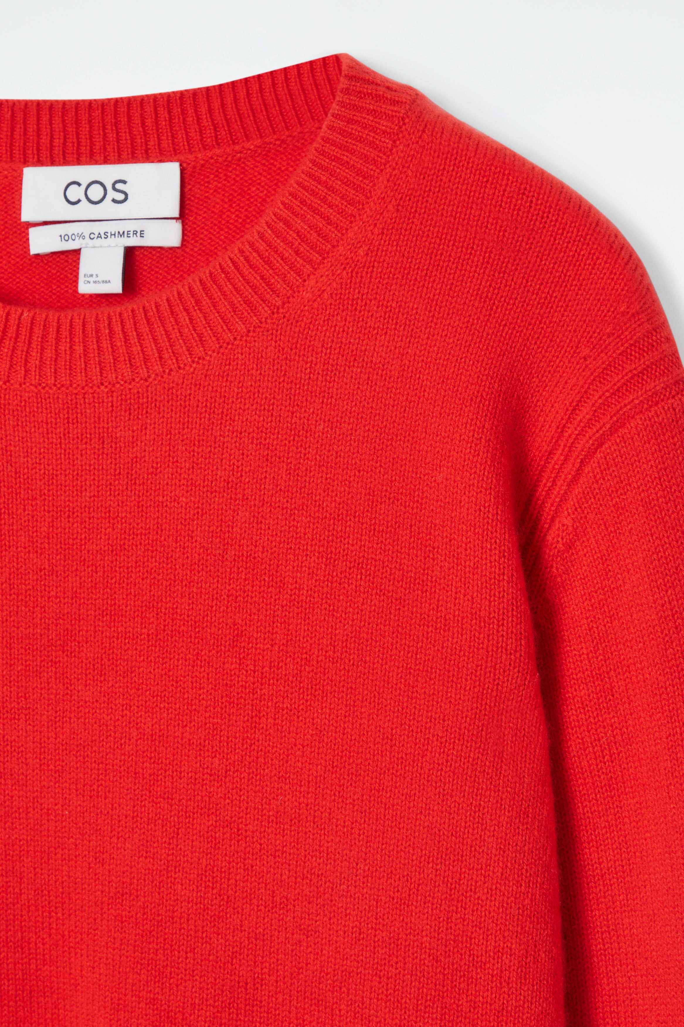 CASHMERE SWEATER - BRIGHT RED | COS US