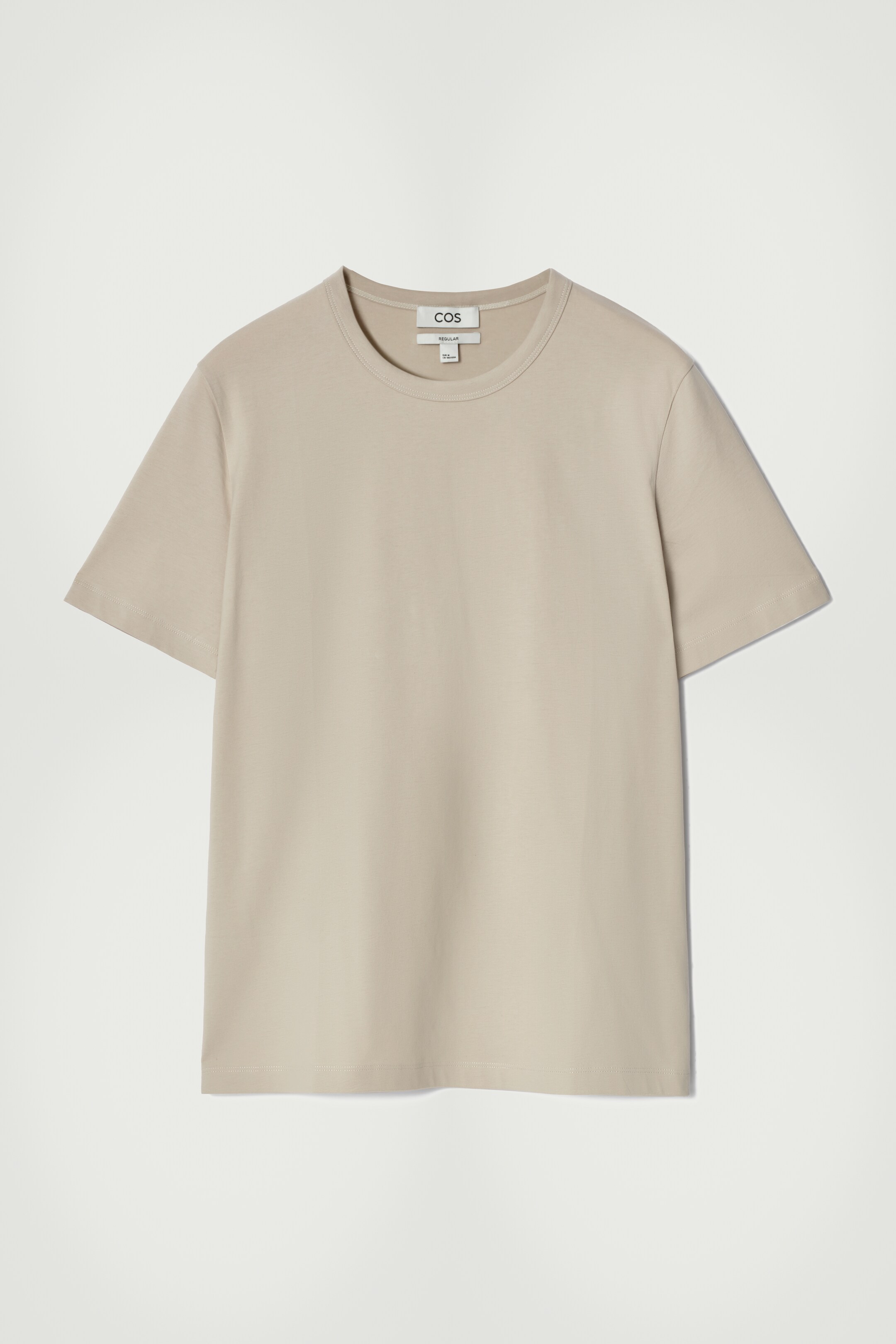 Agrandir l'image: T-SHIRT REGULAR EN COTON BROSSÉ - BEIGE - HOMME | H&M CH 6