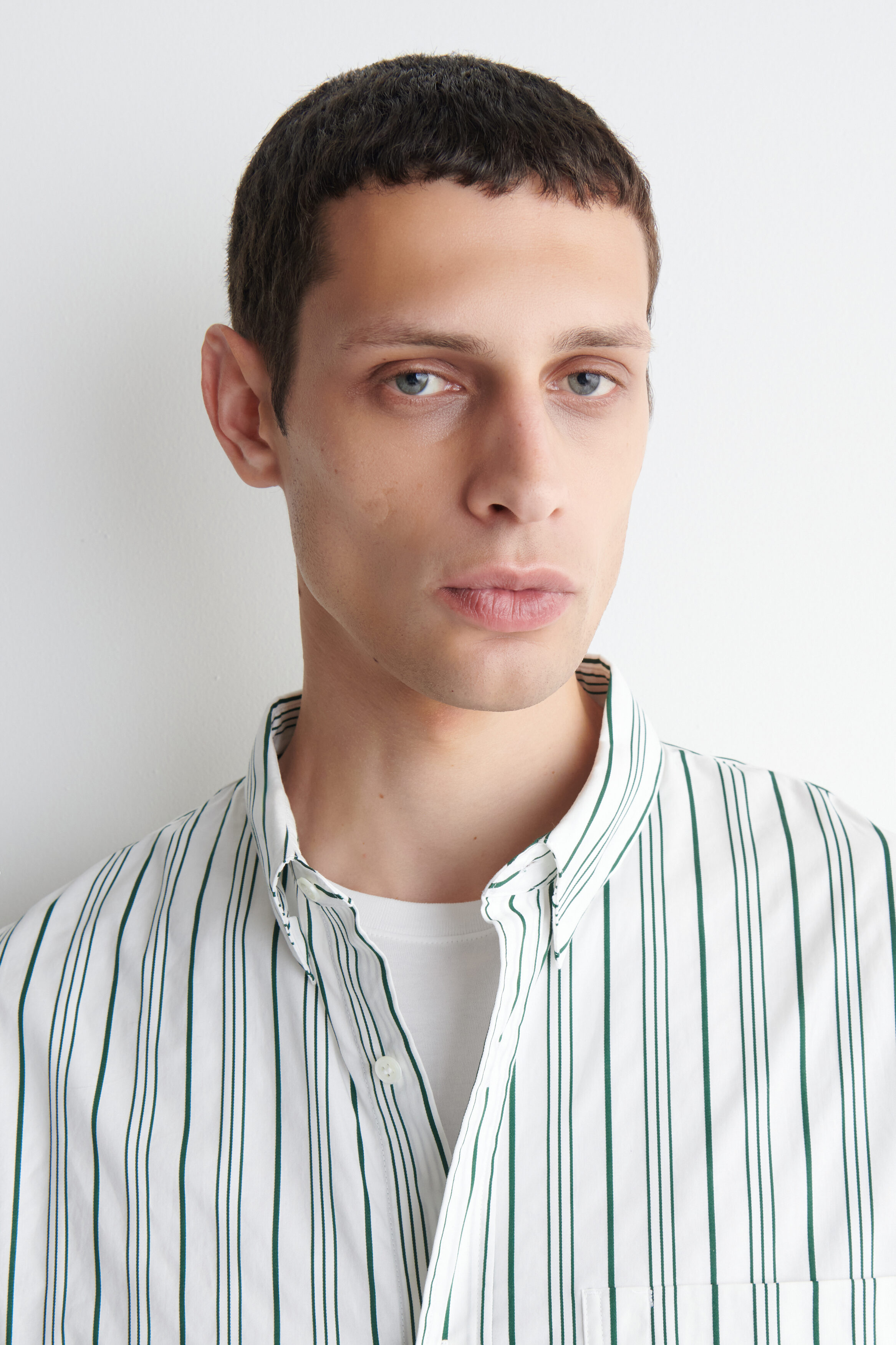 OVERSIZED STRIPED COTTON-POPLIN SHIRT - thumbnail 5