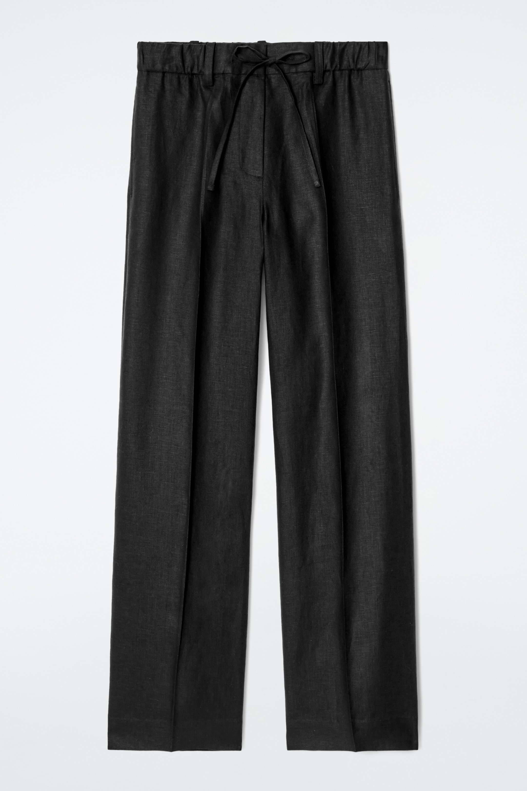 Visualizza immagine più grande: PANTALONI IN LINO CON COULISSE - NERO - DONNA | H&M IT 6