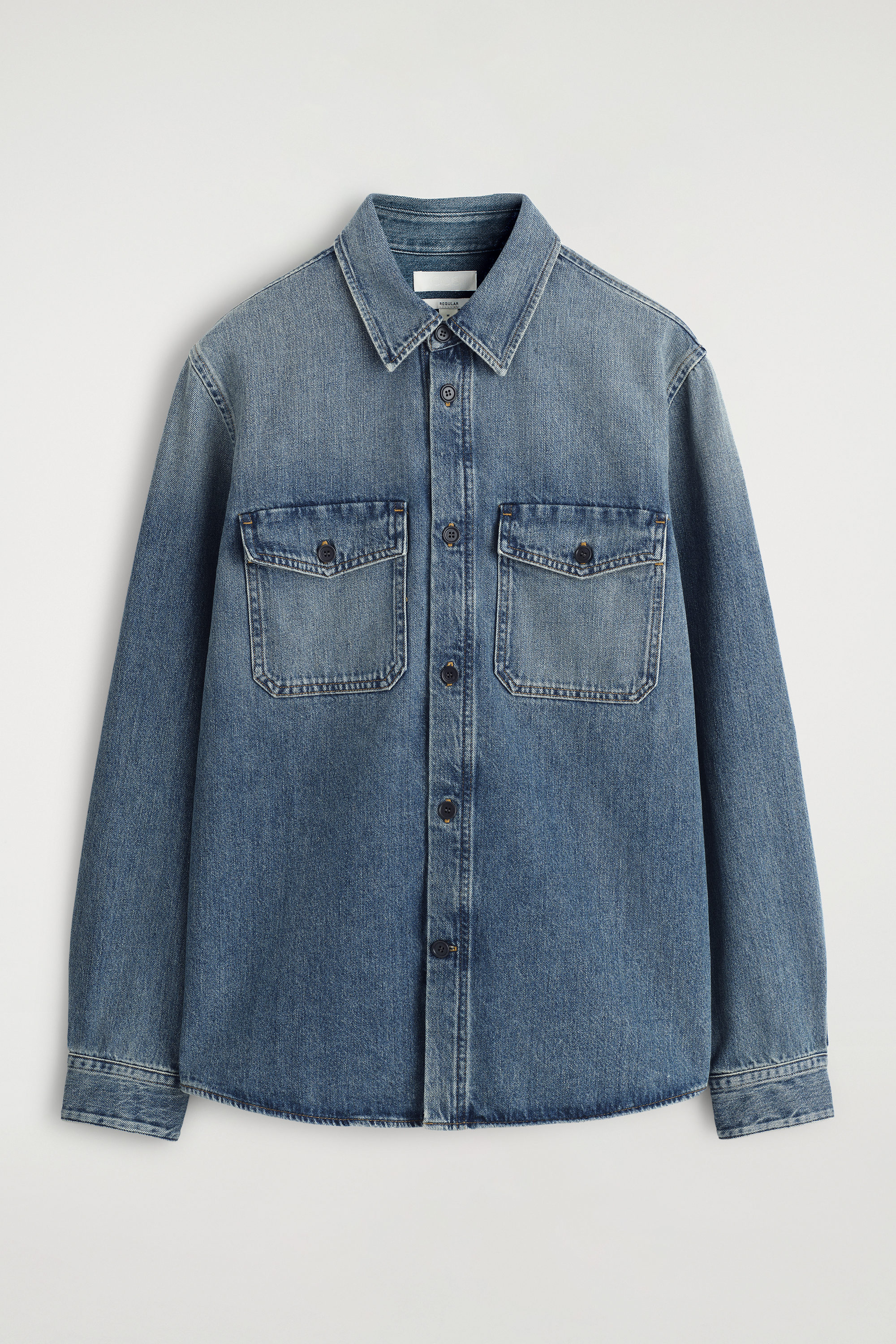 [JEMUT]★NOISE WASHING DENIM SHIRTS ☆関税込☆JEMUT☆Noise Washing Denim Shirts ☆ (Jemut