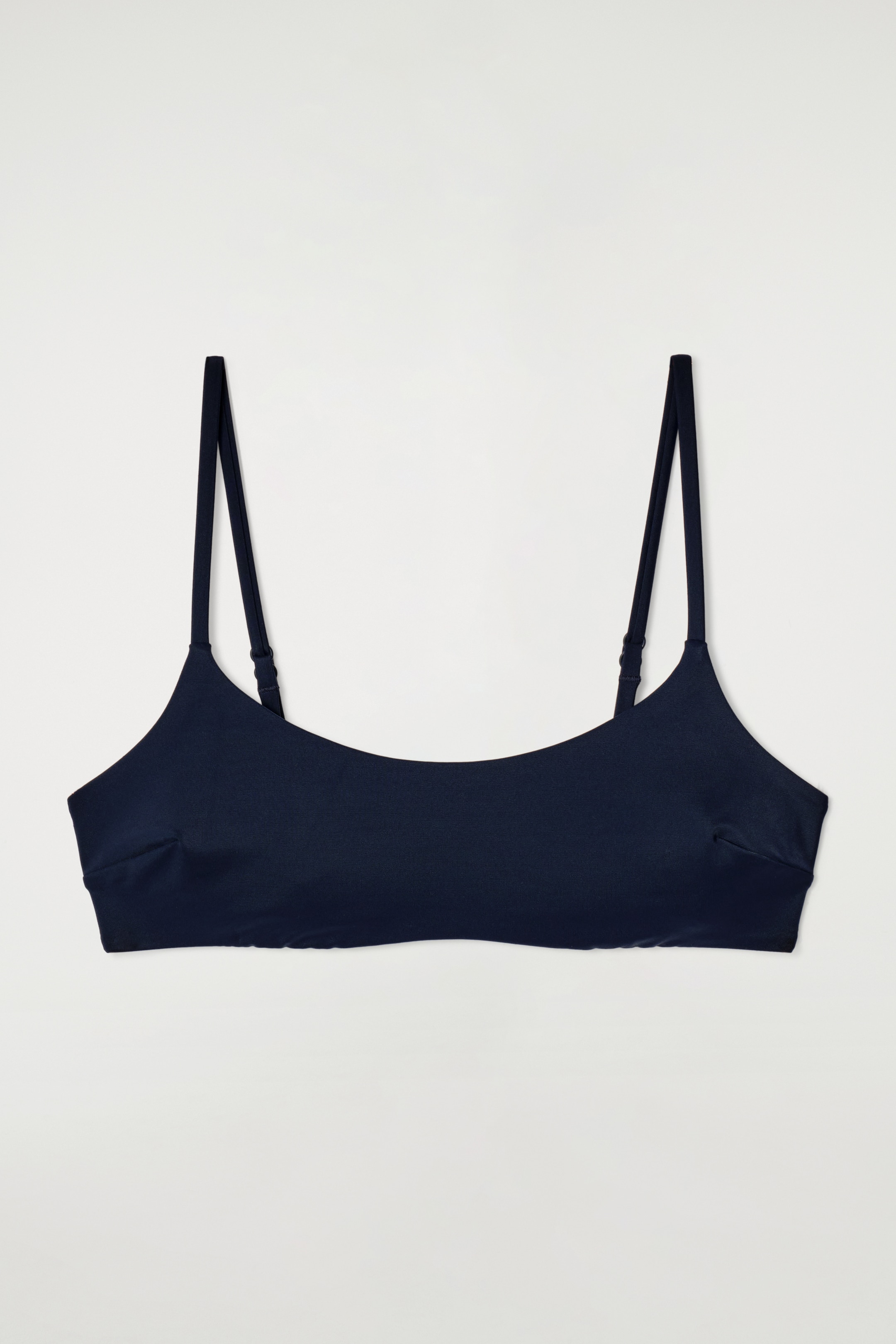Agrandir l'image: HAUT DE BIKINI ENCOLURE DÉGAGÉE - BLEU MARINE - FEMME | H&M CH 3