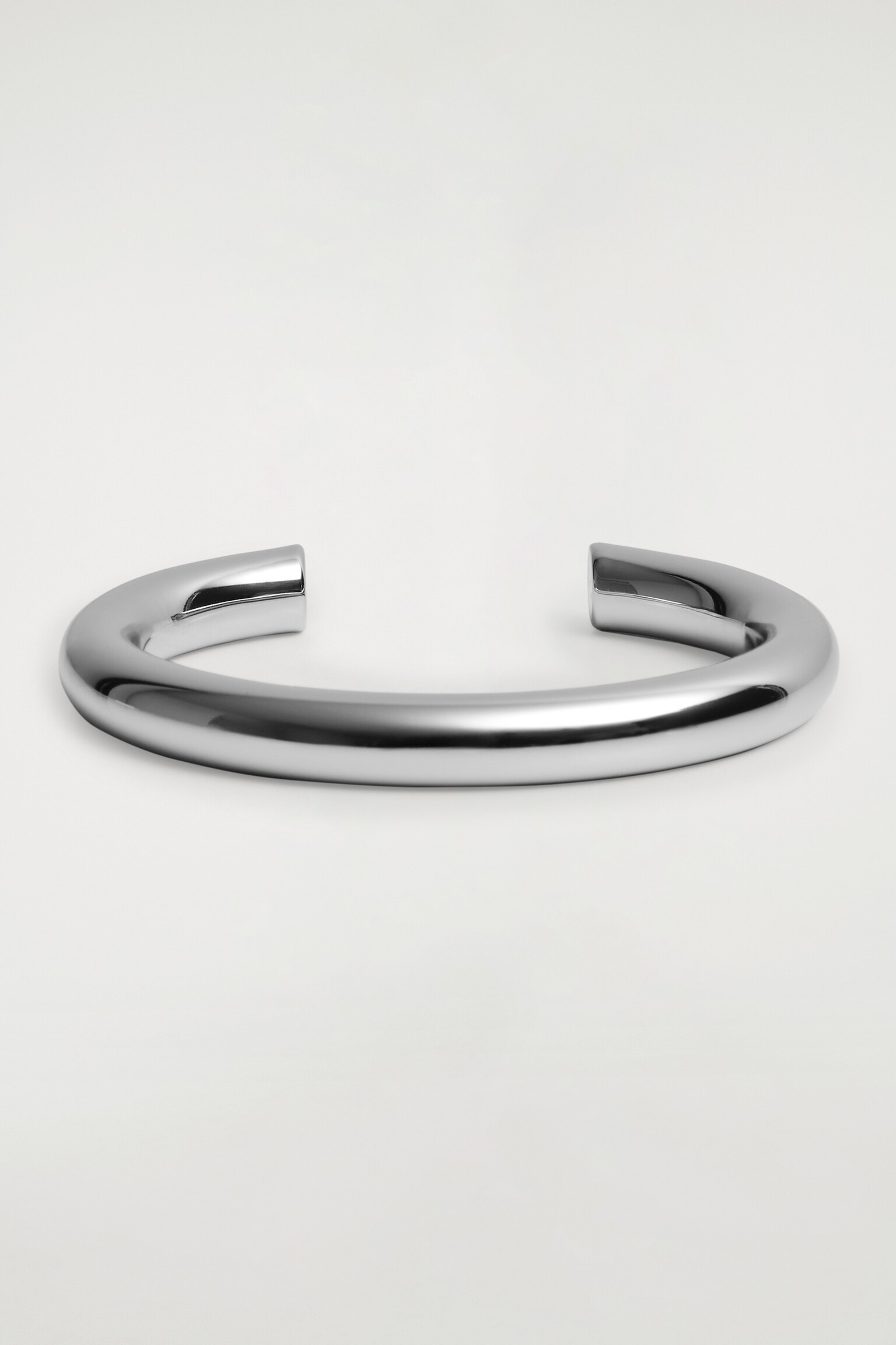 OVAL BANGLE - SILVER/GOLD - 3