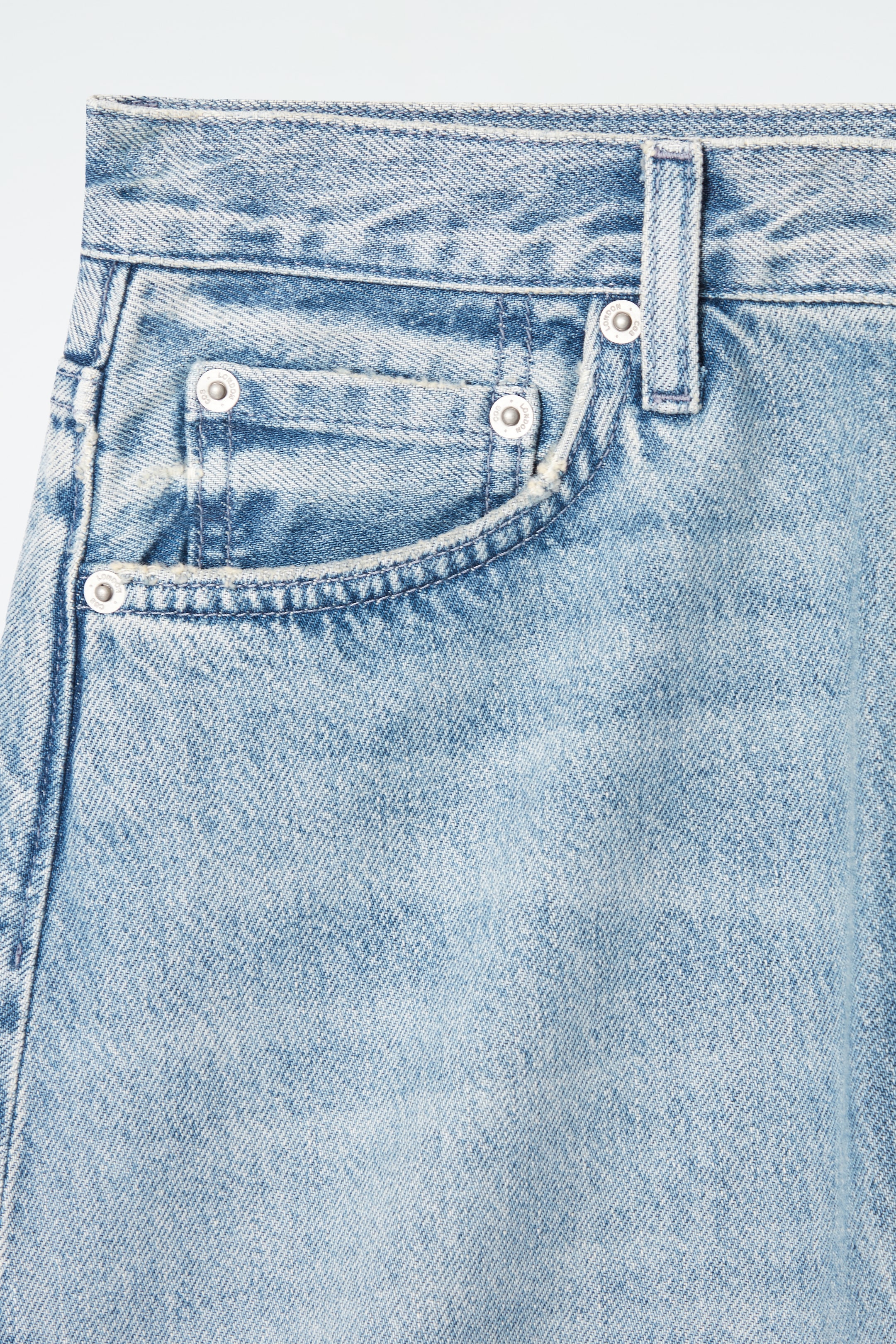 Ingrandisci l'immagine: A-LINE DENIM MIDI SKIRT - BLUE - DONNA | H&M CH 2