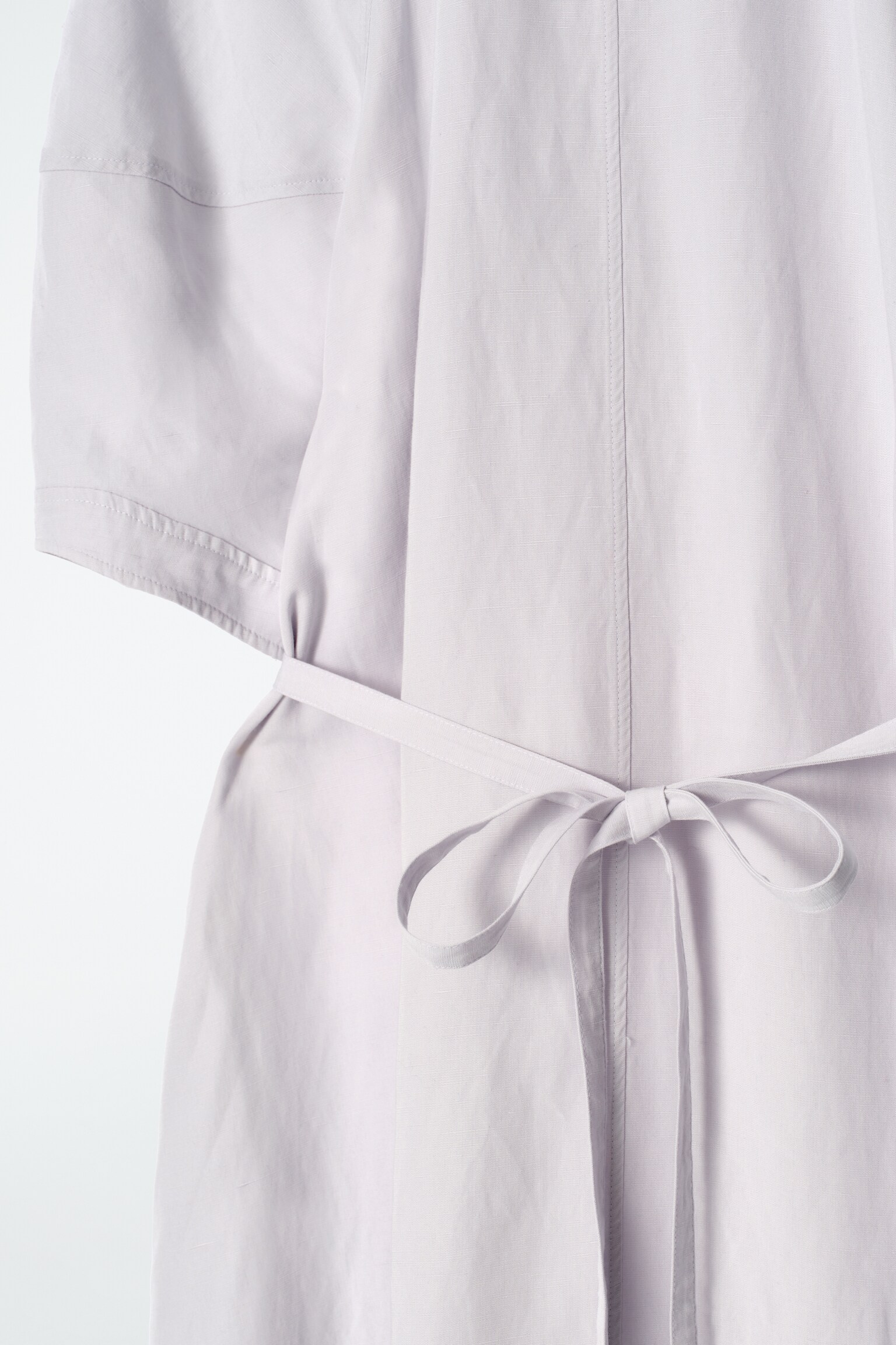VESTIDO MIDI CON DETALLE DE LAZO - VIOLETA - 6