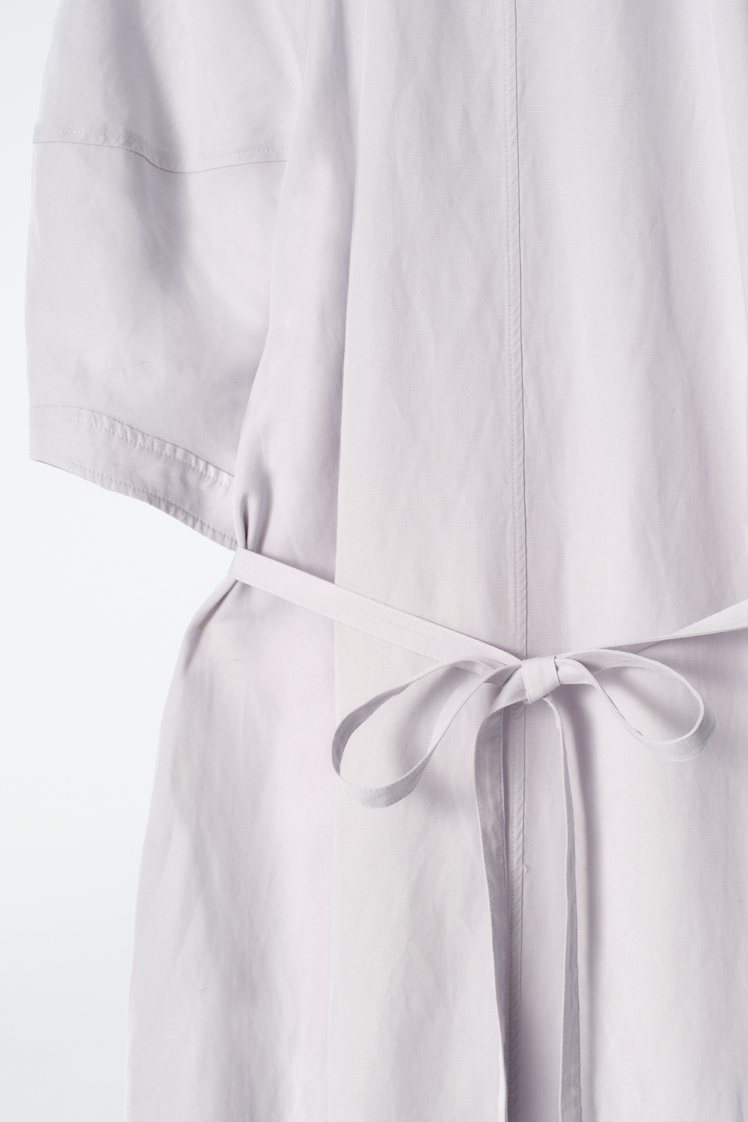 ROBE MIDI À DÉTAIL NOUÉ - LILAS - 6