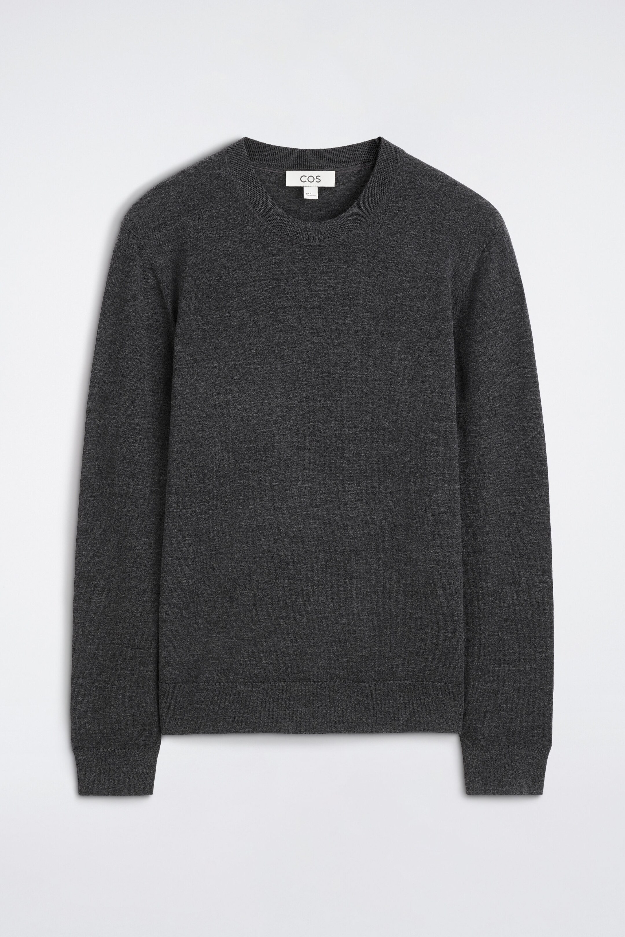 SLIM MERINO WOOL CREW-NECK SWEATER