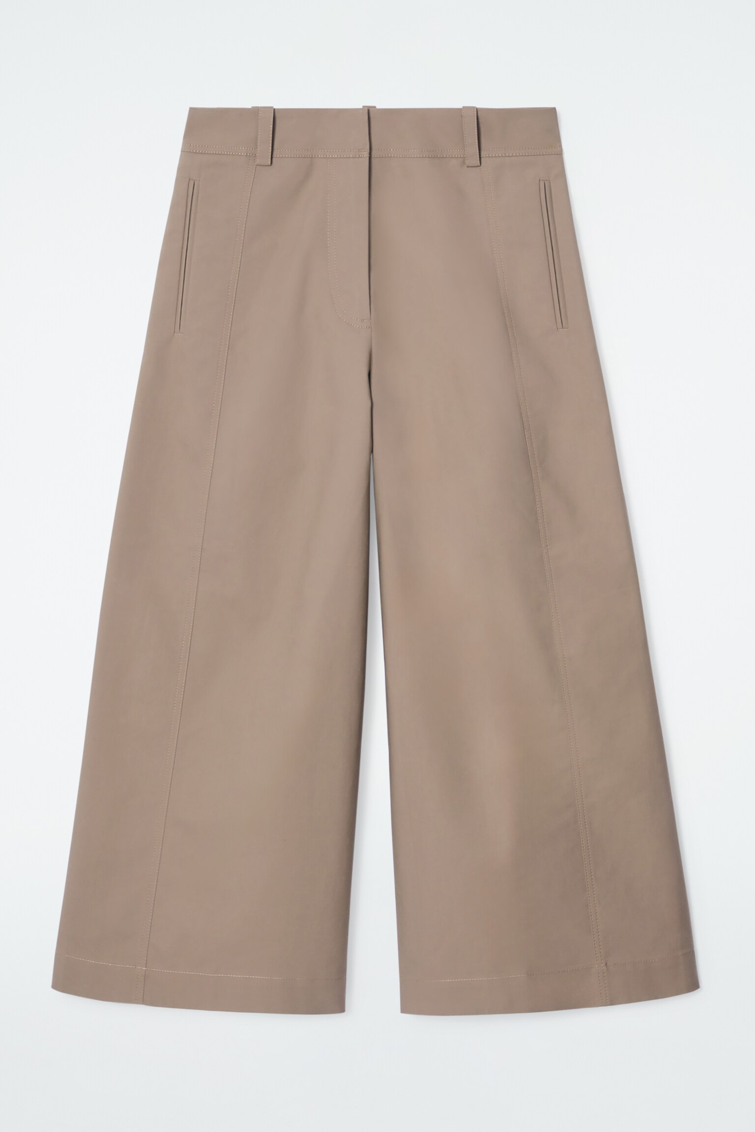 EXAGGERATED COTTON CULOTTES - MOLE