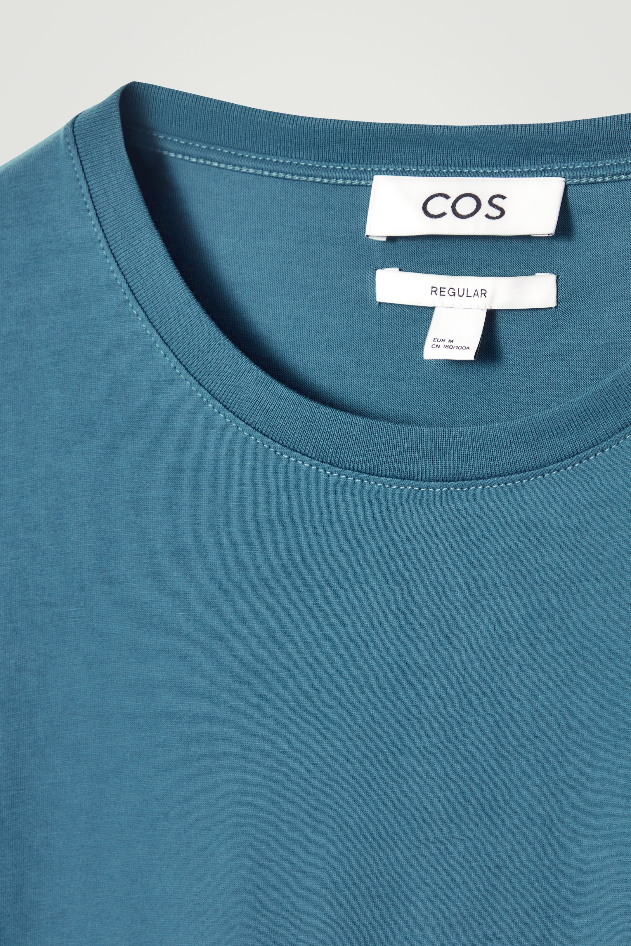 View larger image: REGULAR COTTON T-SHIRT - BLUE - Men | H&M GB 7