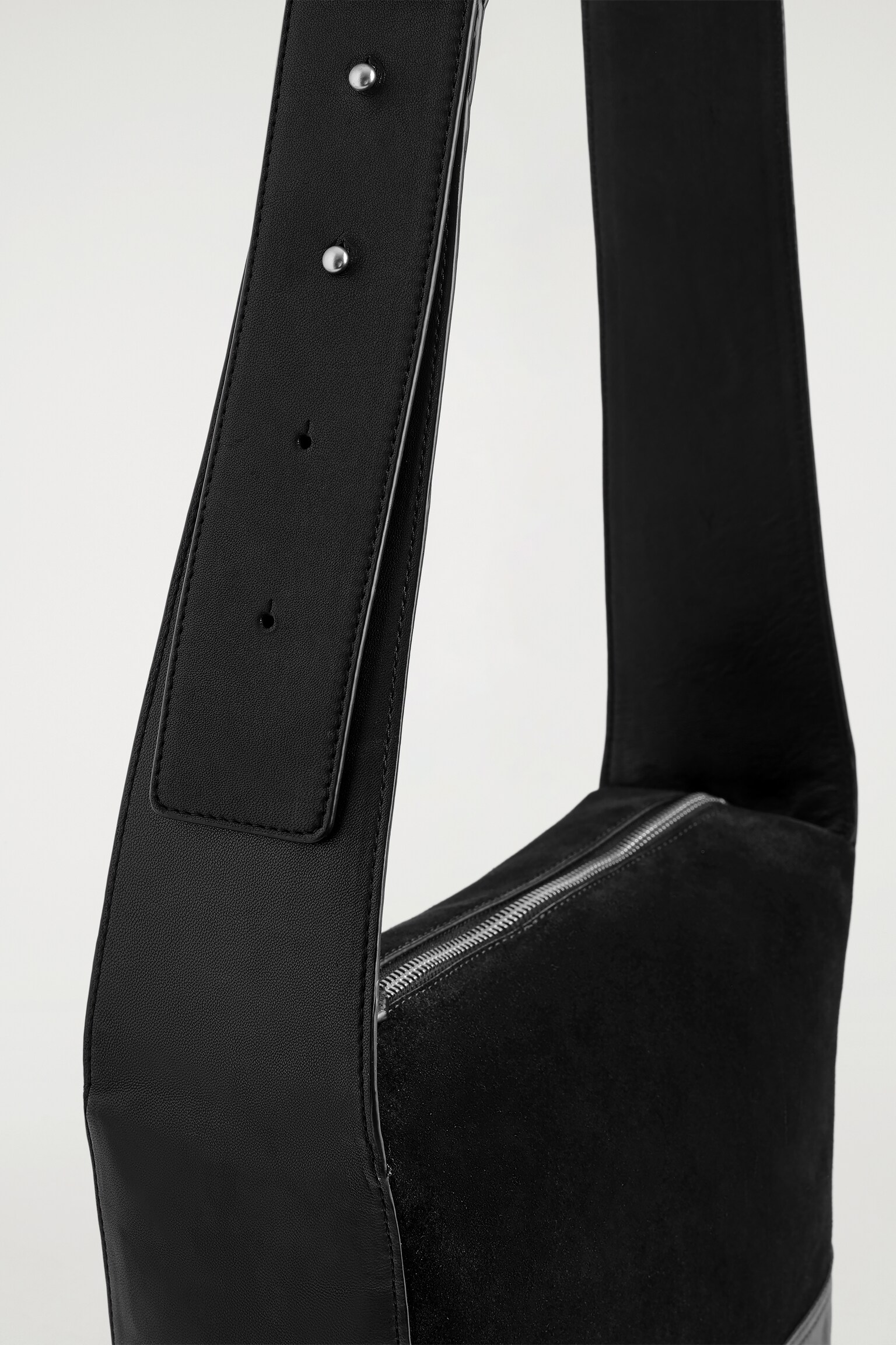 AGENDA - BOLSO BANDOLERA DE PIEL - NEGRO - 4