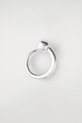 SPHERE WRAP RING — SILVER 2