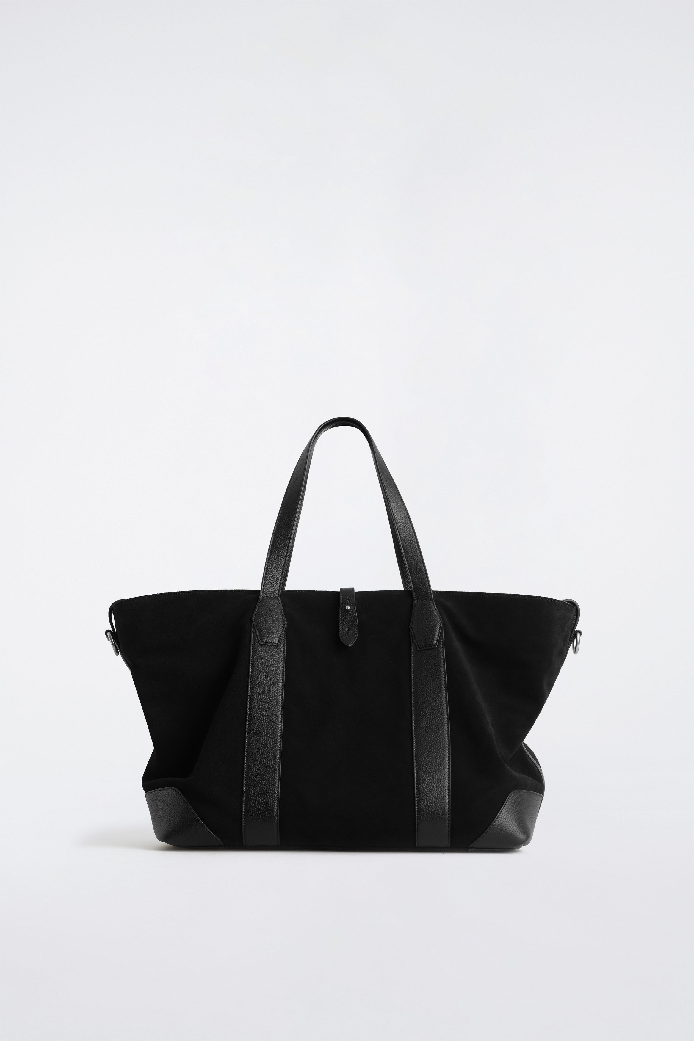 COS WEEKENDER TOTE BAG SUEDE トートバッグ WEEKENDER TOTE BAG - SUEDE - BLACK | COS US