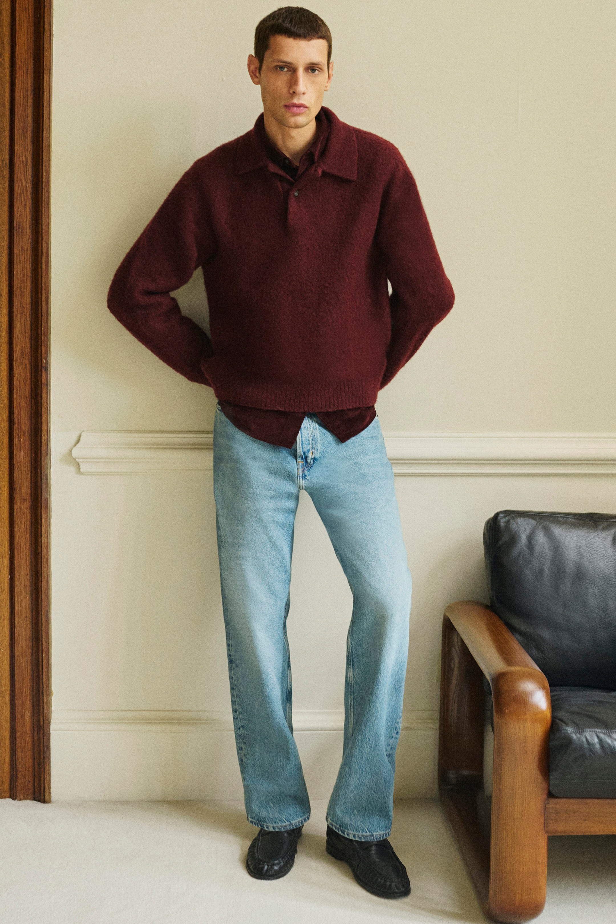 SIGNATURE REGULAR-FIT STRAIGHT-LEG JEANS