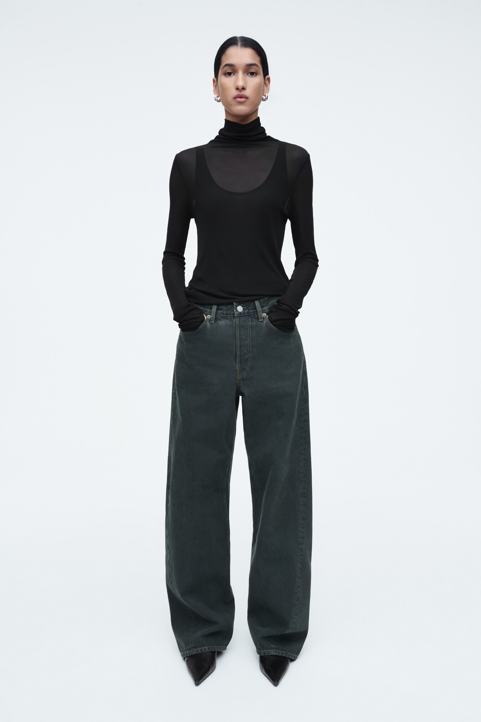 FACADE STRAIGHT-LEG JEANS - DUSTY DARK BLUE/BLUE/BROWN/LIGHT BLUE/BLUE - 1