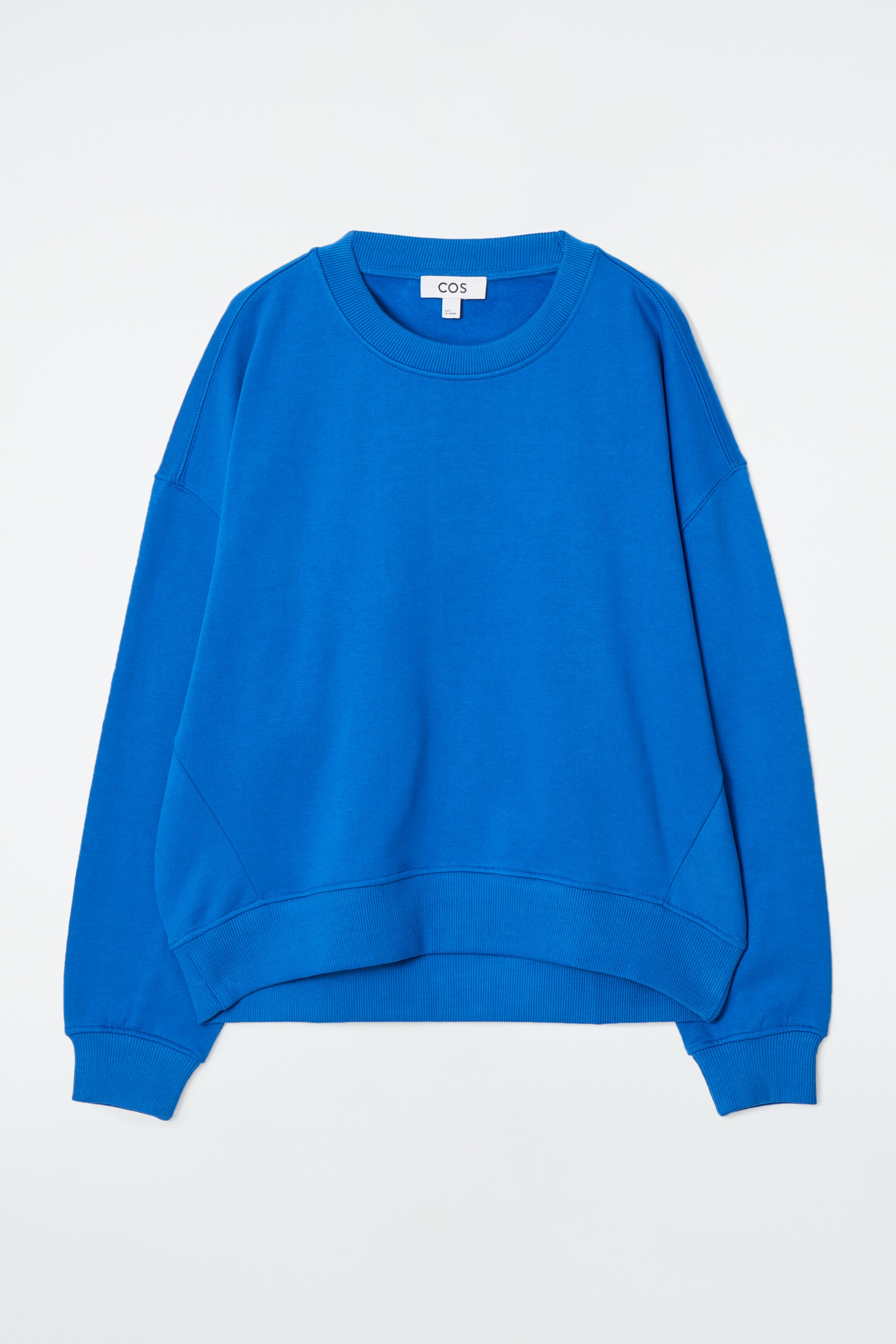 Grotere afbeelding bekijken: CLASSIC CREW-NECK SWEATSHIRT - COBALT BLUE - DAMES | H&M NL 1