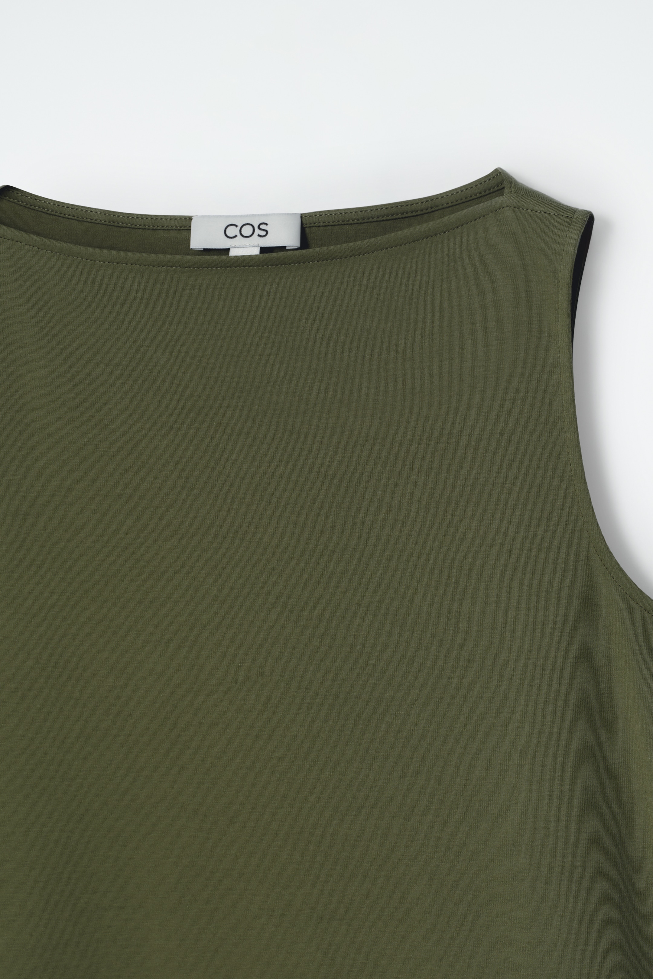 Ver imagen más grande: CAMISETA DE TIRANTES CON ESCOTE BARCO - CAQUI - MUJER | H&M ES 7